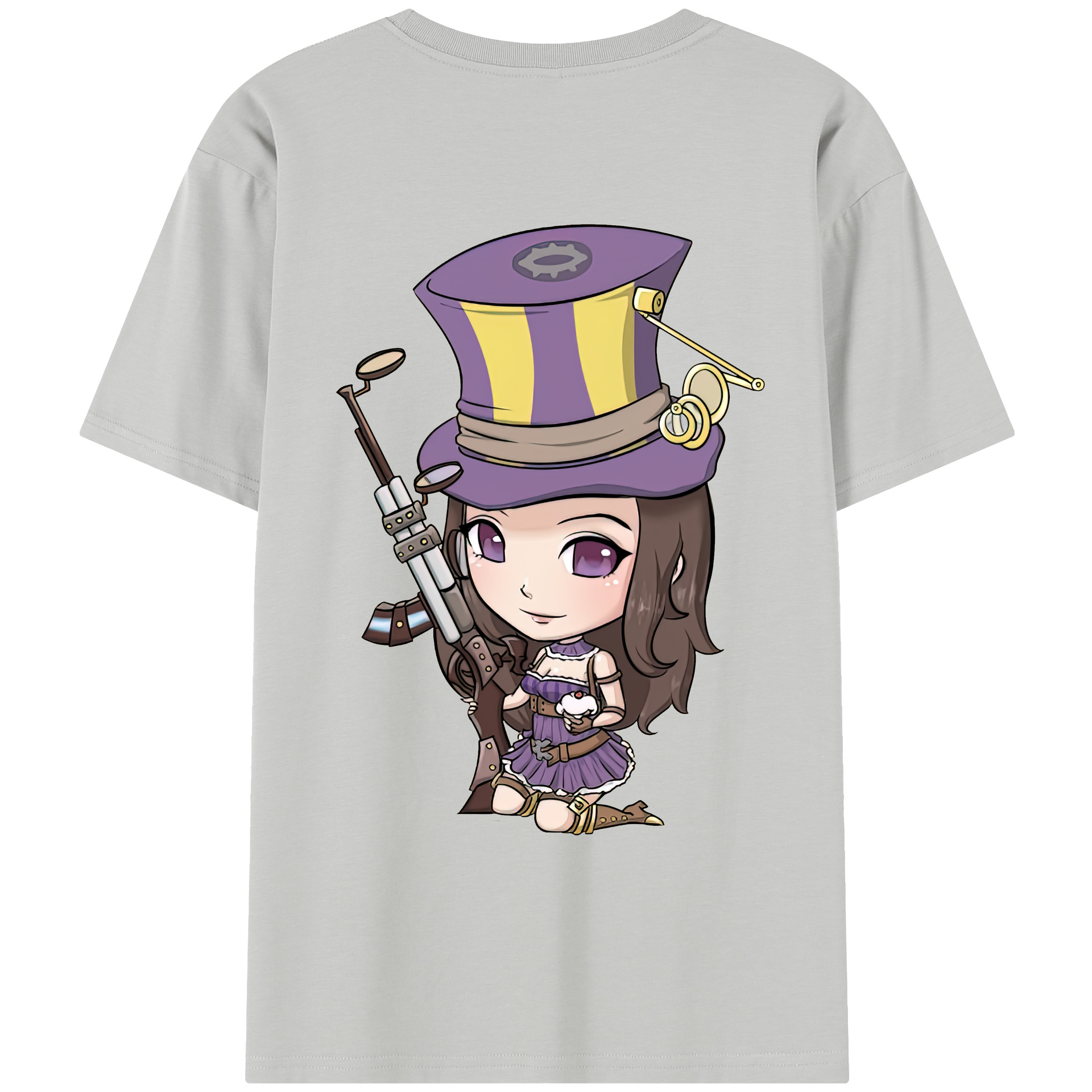 リーグ・オブ・レジェンド League of Legends LOL レディース半袖Tシャツ(バックプリント)