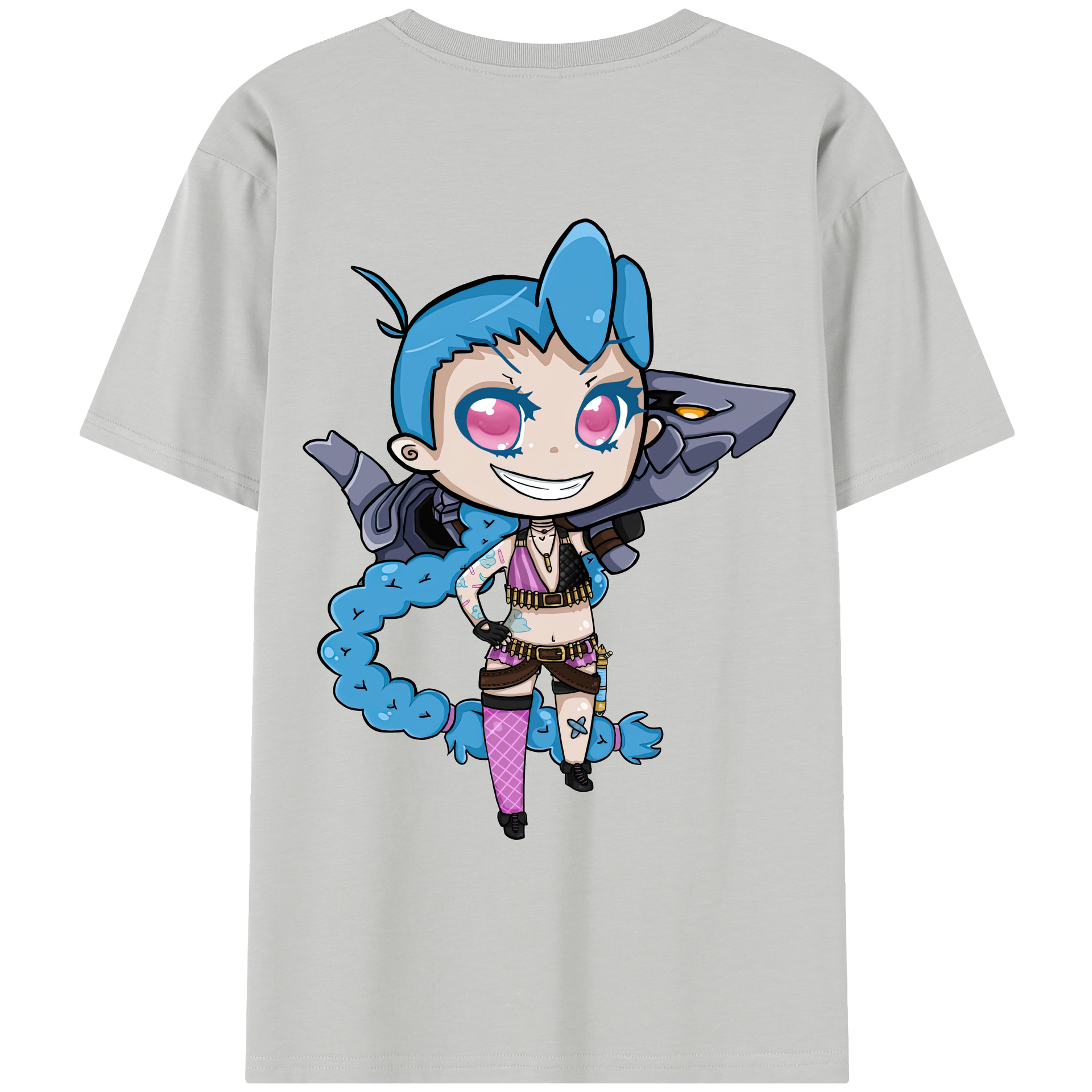 リーグ・オブ・レジェンド League of Legends LOL レディース半袖Tシャツ(バックプリント)