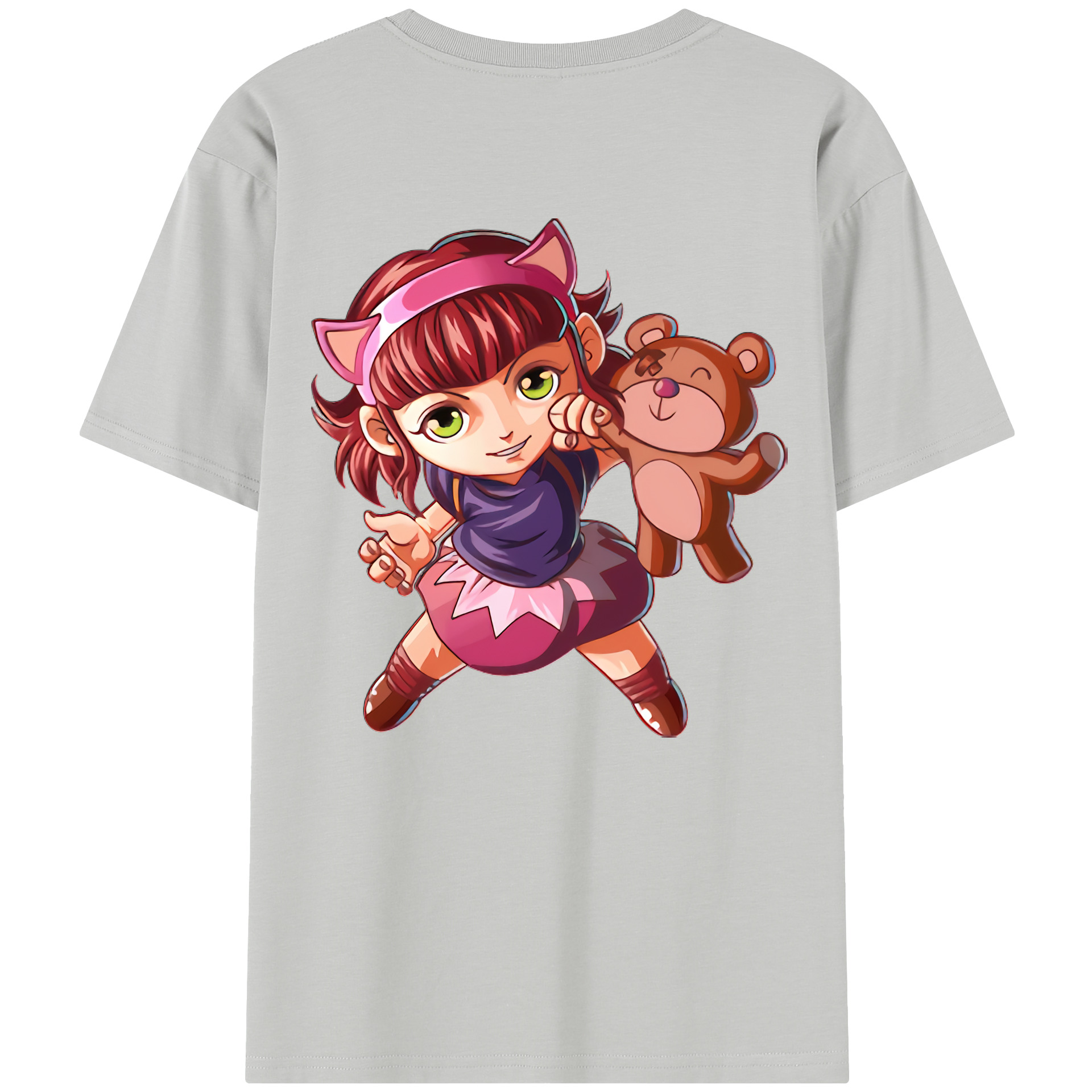 リーグ・オブ・レジェンド League of Legends LOL レディース半袖Tシャツ(バックプリント)
