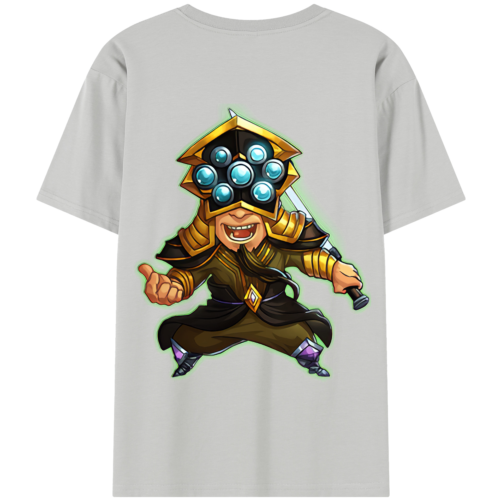 リーグ・オブ・レジェンド League of Legends LOL レディース半袖Tシャツ(バックプリント)