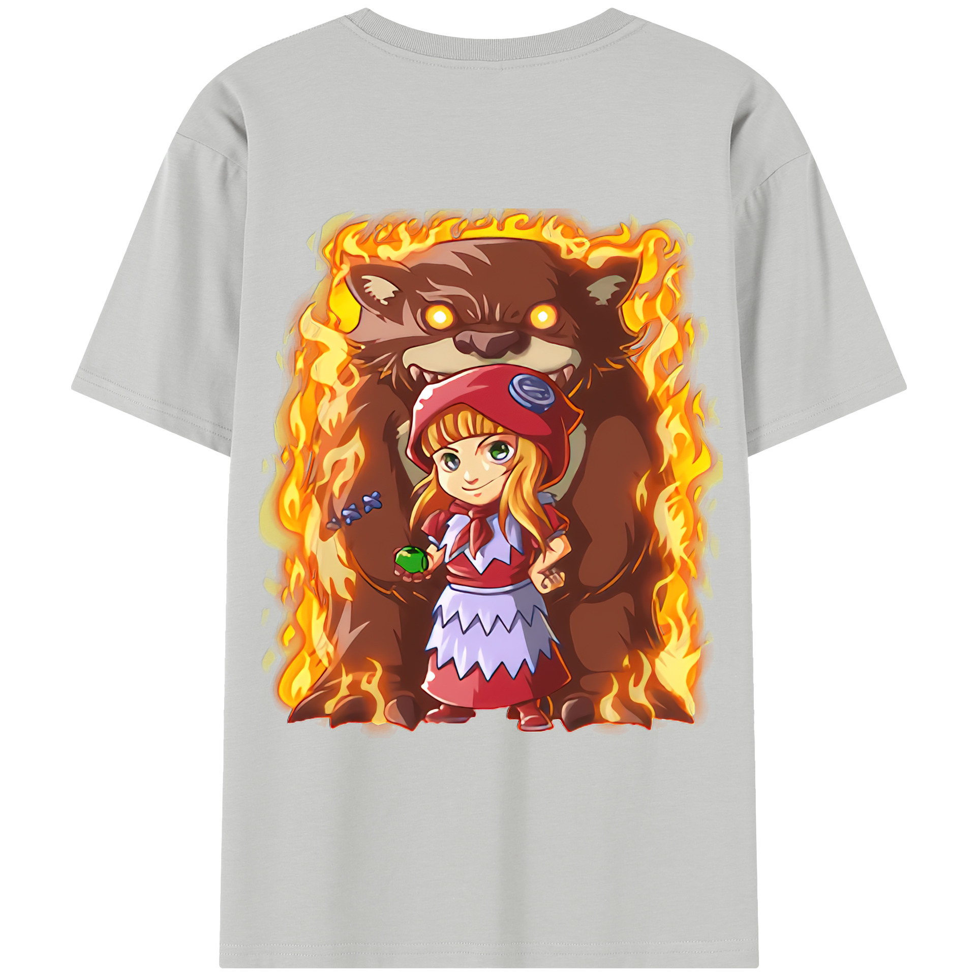 リーグ・オブ・レジェンド League of Legends LOL レディース半袖Tシャツ(バックプリント)