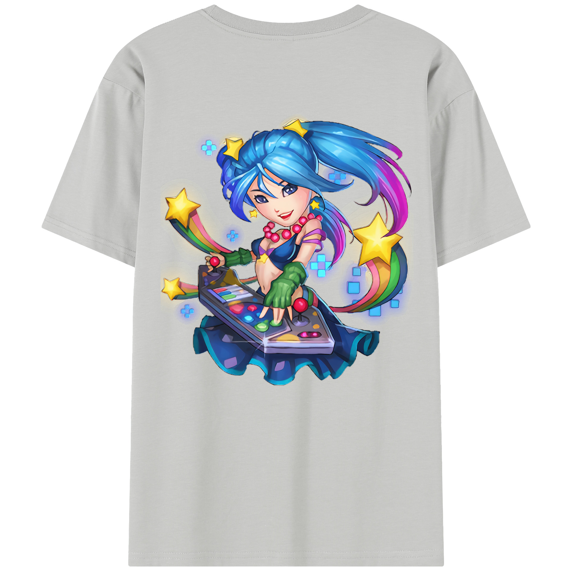 リーグ・オブ・レジェンド League of Legends LOL レディース半袖Tシャツ(バックプリント)