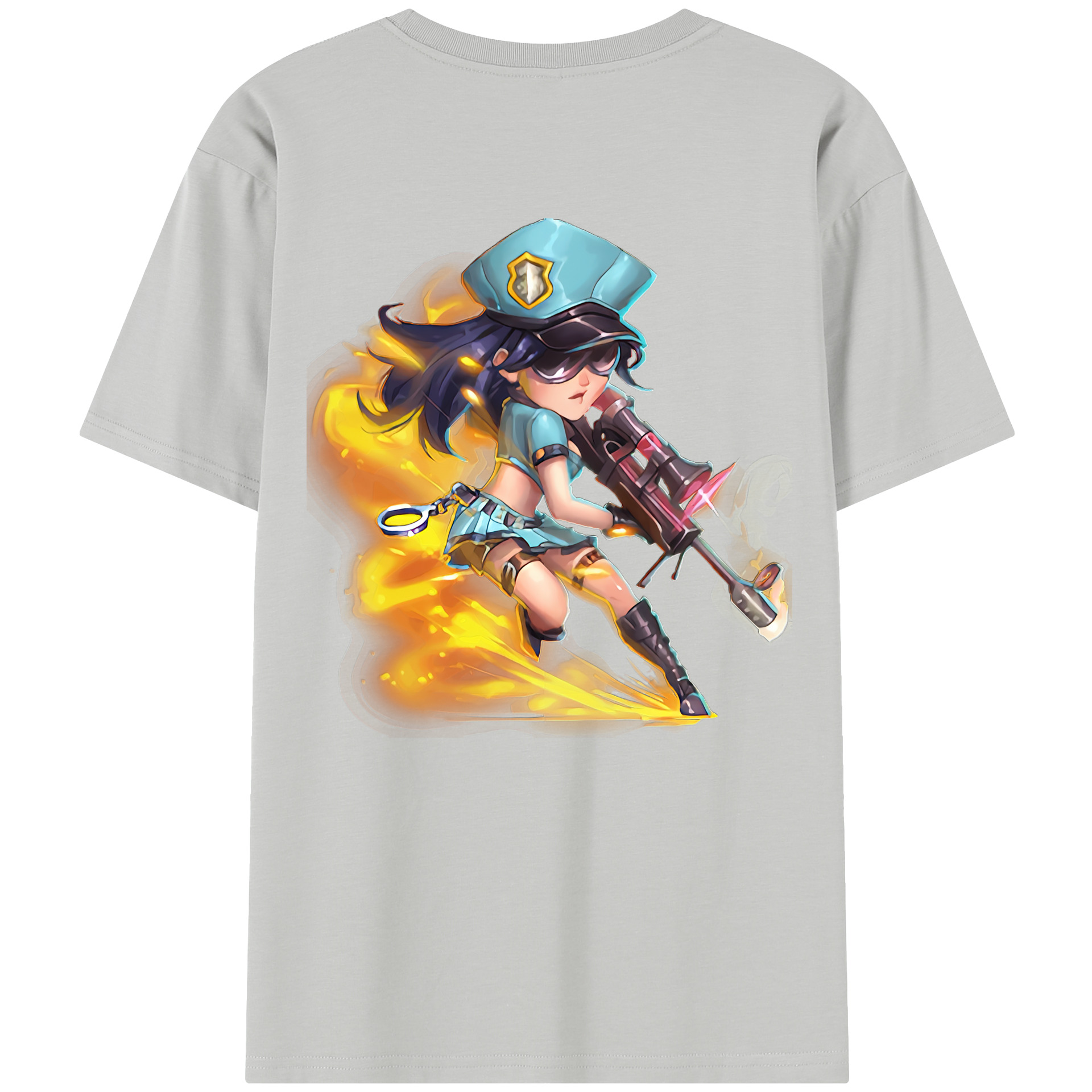 リーグ・オブ・レジェンド League of Legends LOL レディース半袖Tシャツ(バックプリント)