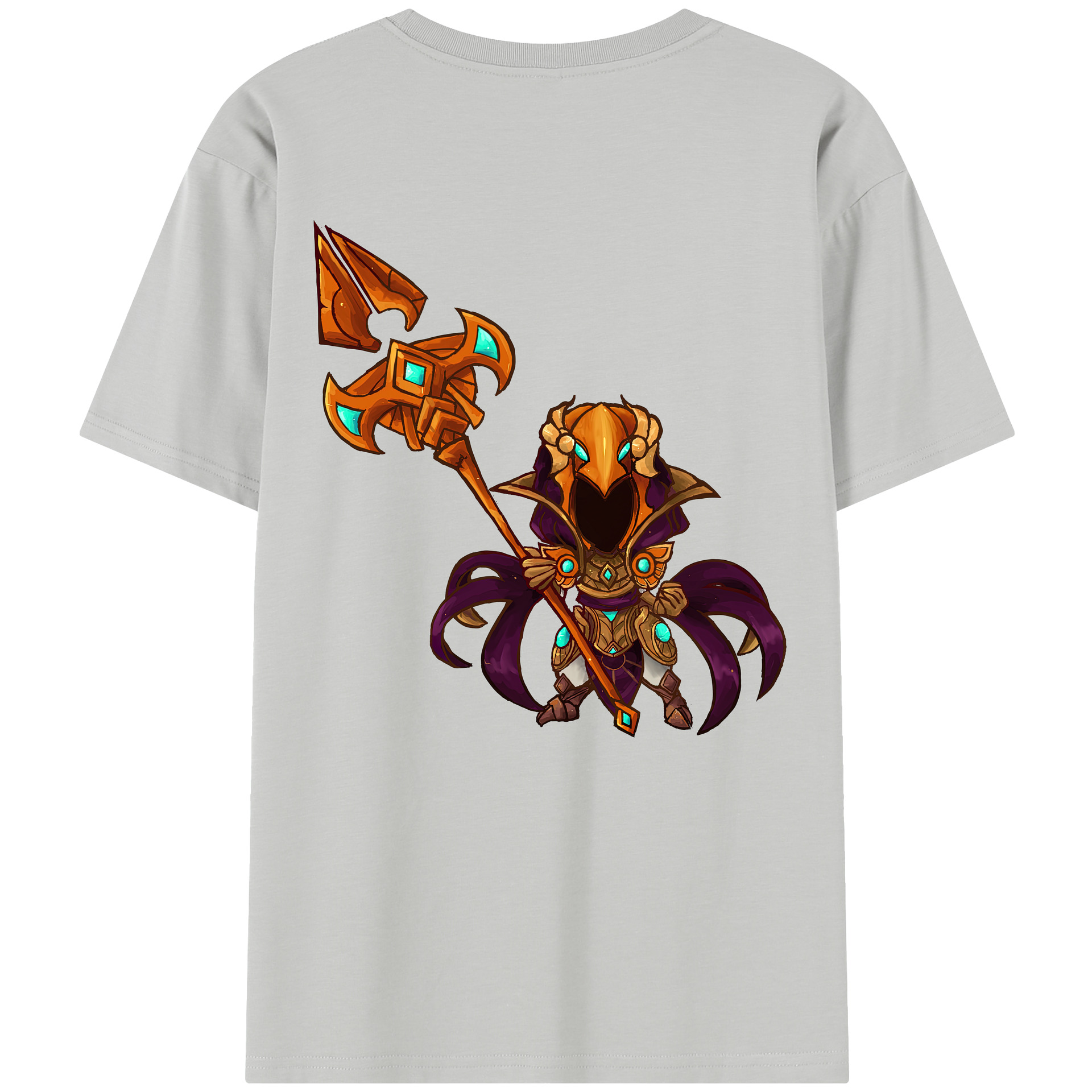 リーグ・オブ・レジェンド League of Legends LOL レディース半袖Tシャツ(バックプリント)
