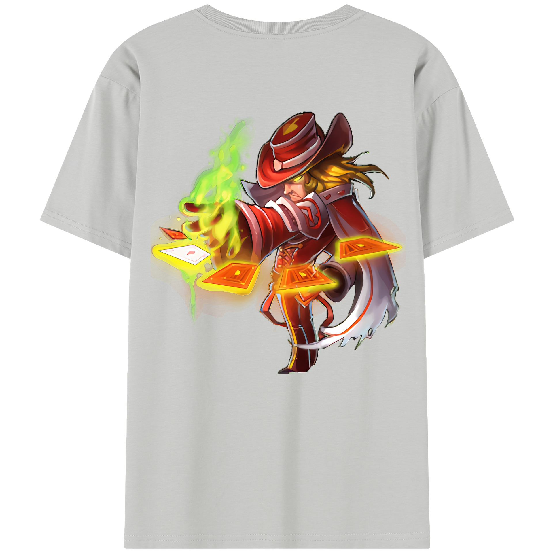 リーグ・オブ・レジェンド League of Legends LOL レディース半袖Tシャツ(バックプリント)