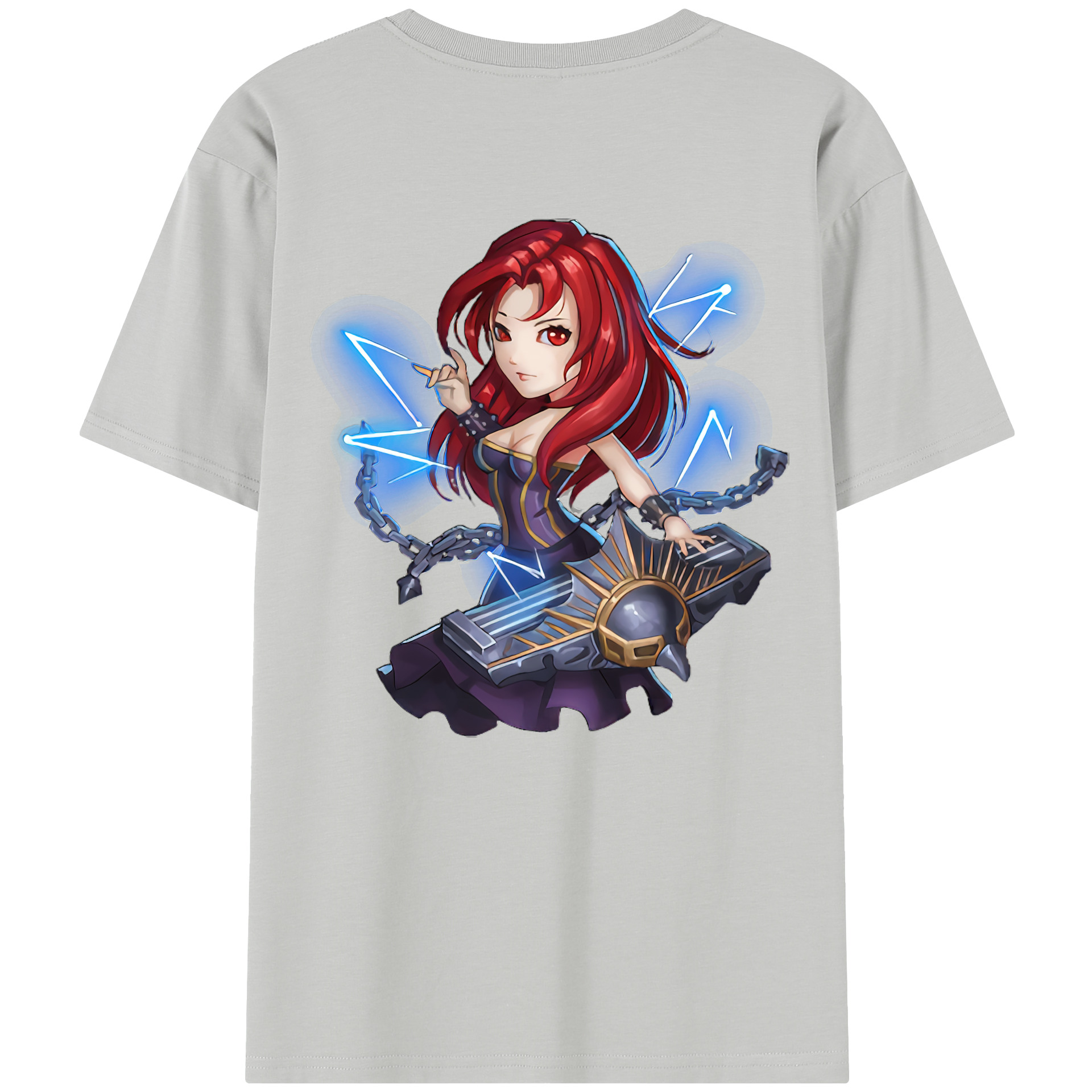 リーグ・オブ・レジェンド League of Legends LOL レディース半袖Tシャツ(バックプリント)