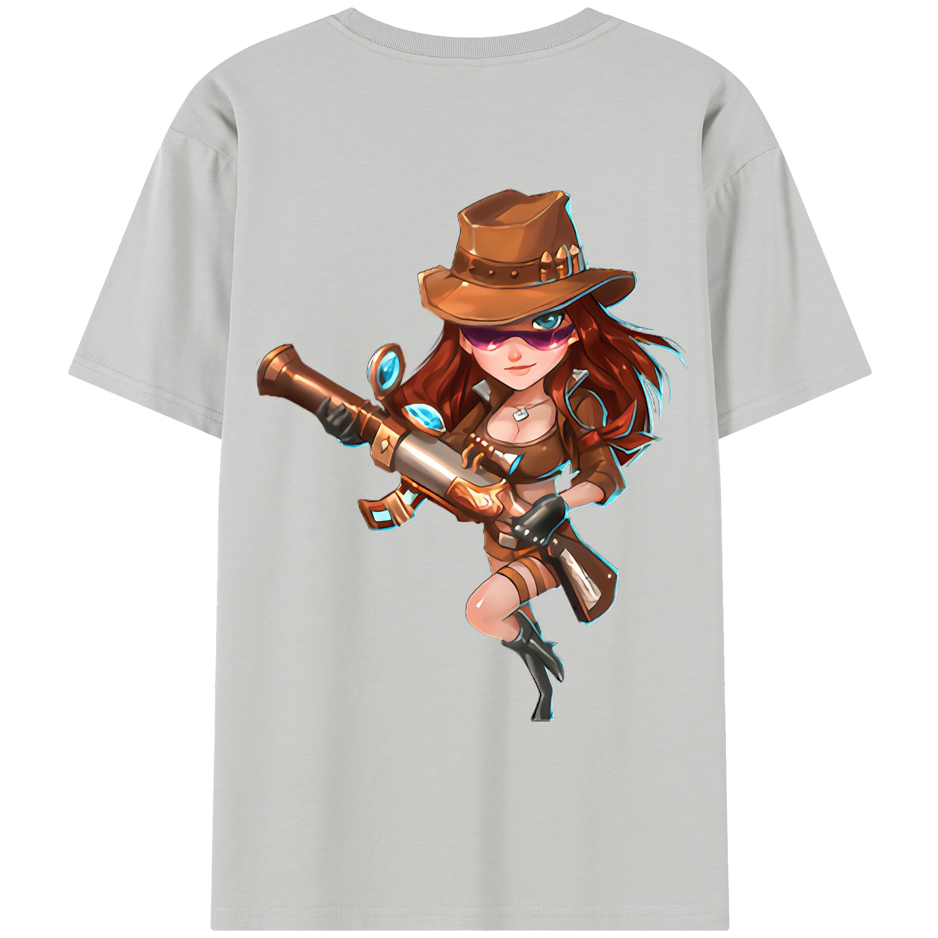 リーグ・オブ・レジェンド League of Legends LOL レディース半袖Tシャツ(バックプリント)