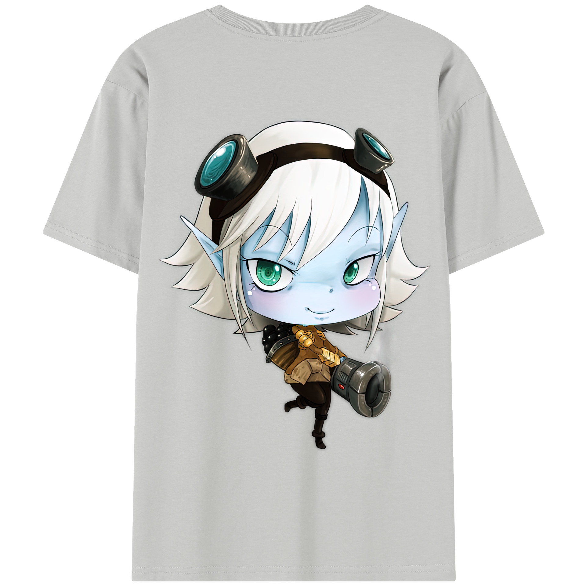 リーグ・オブ・レジェンド League of Legends LOL レディース半袖Tシャツ(バックプリント)