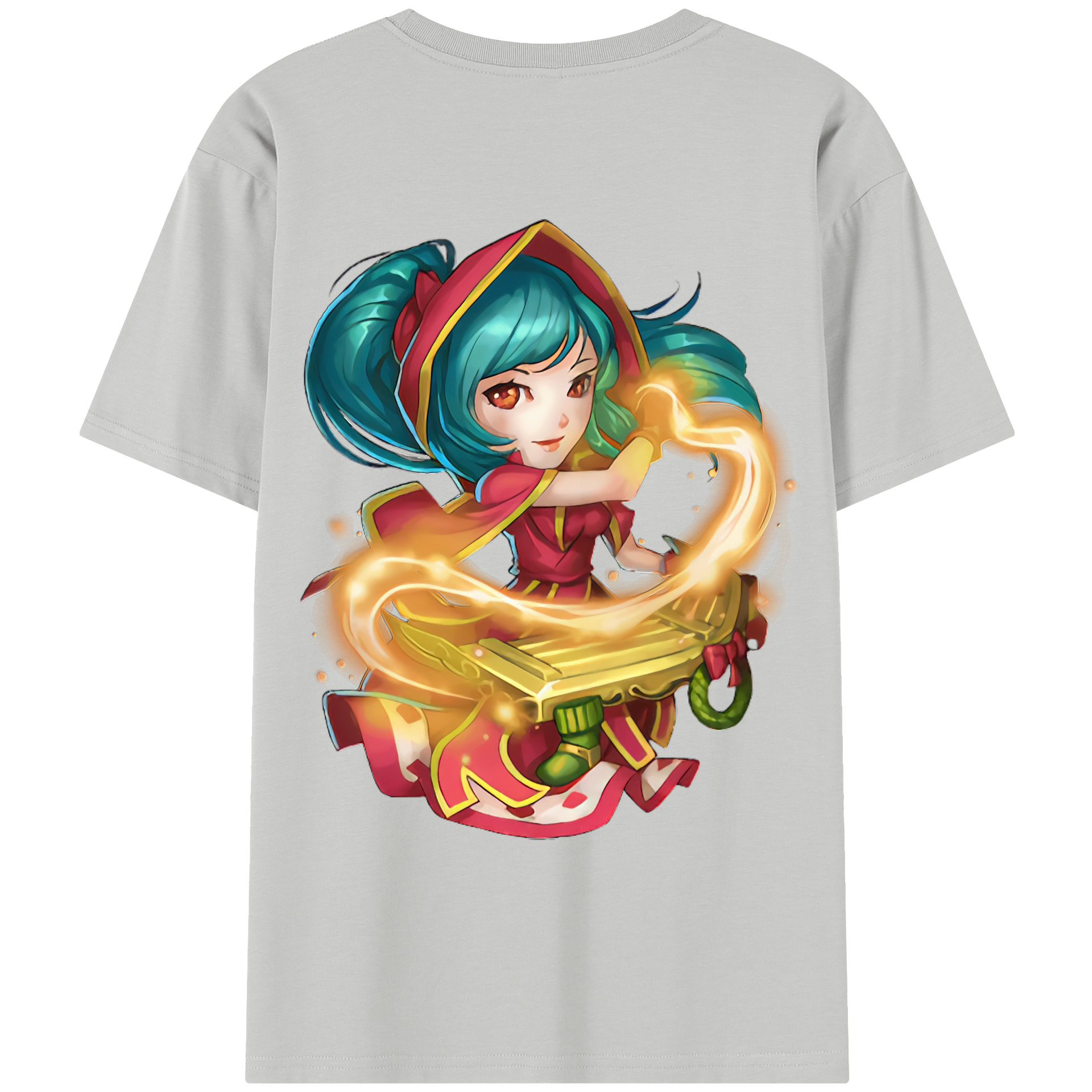 リーグ・オブ・レジェンド League of Legends LOL レディース半袖Tシャツ(バックプリント)