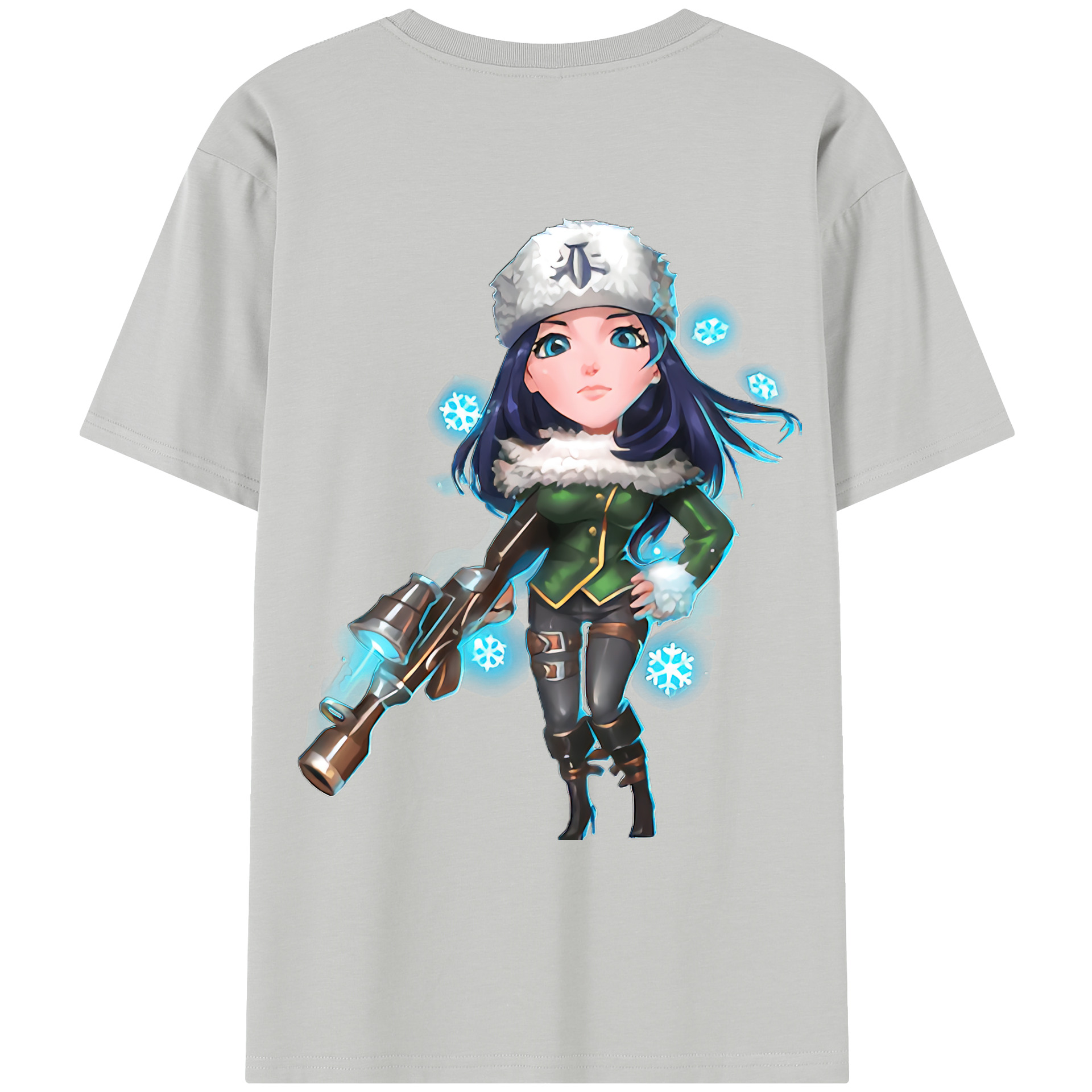 リーグ・オブ・レジェンド League of Legends LOL レディース半袖Tシャツ(バックプリント)