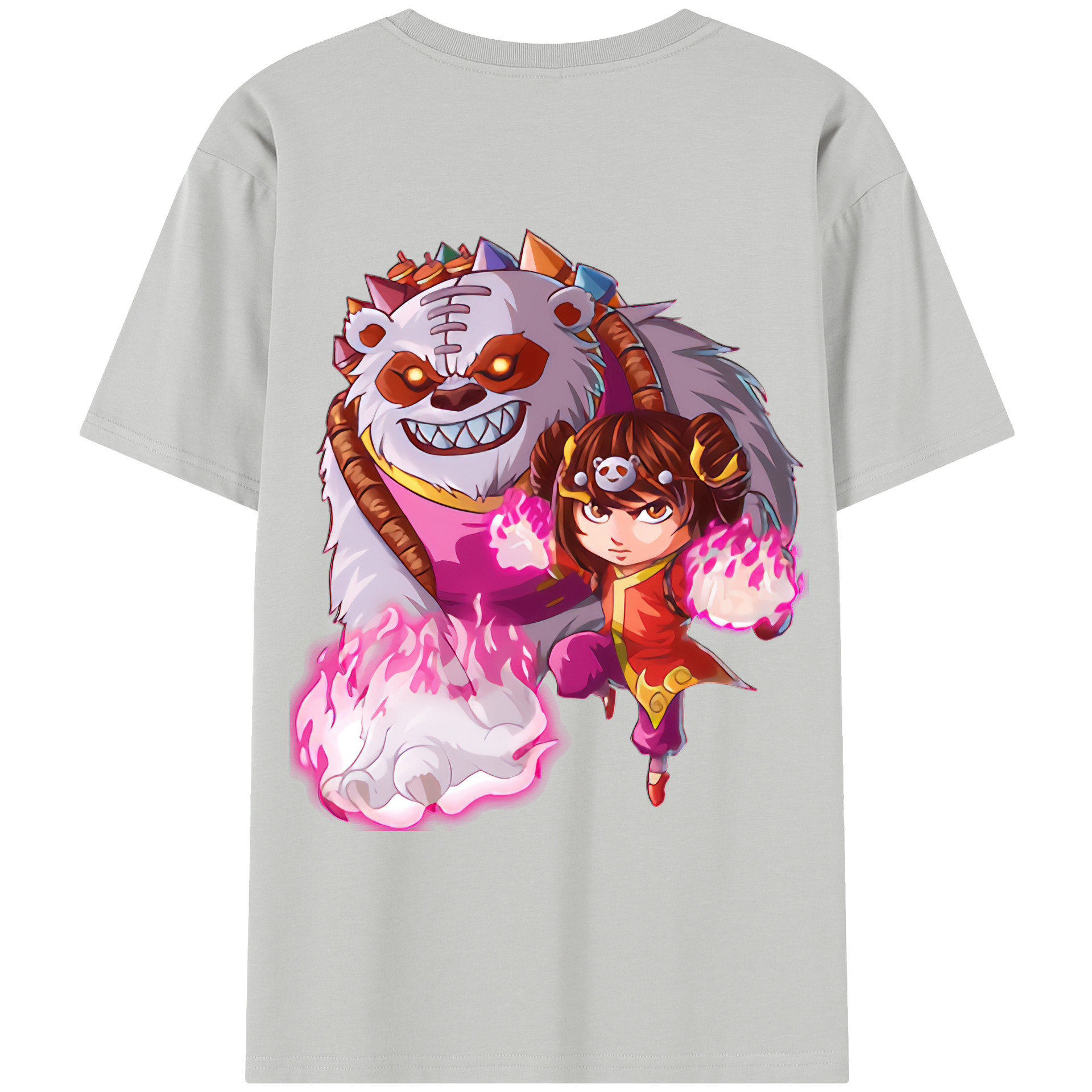 リーグ・オブ・レジェンド League of Legends LOL レディース半袖Tシャツ(バックプリント)