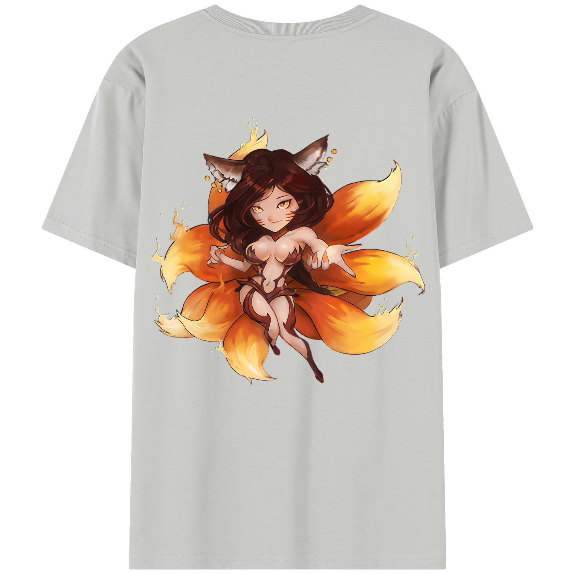リーグ・オブ・レジェンド League of Legends LOL レディース半袖Tシャツ(バックプリント)