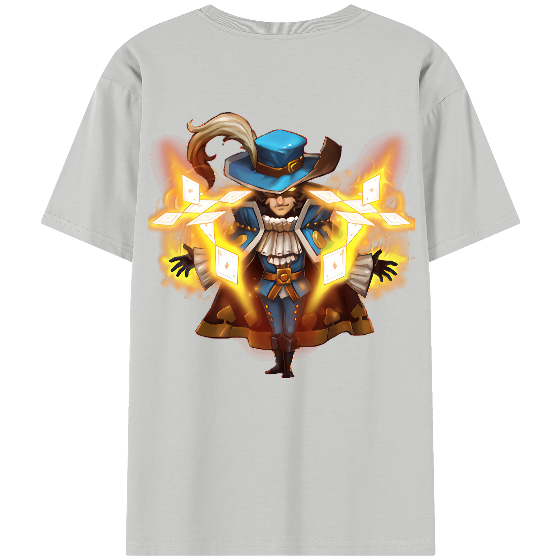 リーグ・オブ・レジェンド League of Legends LOL レディース半袖Tシャツ(バックプリント)