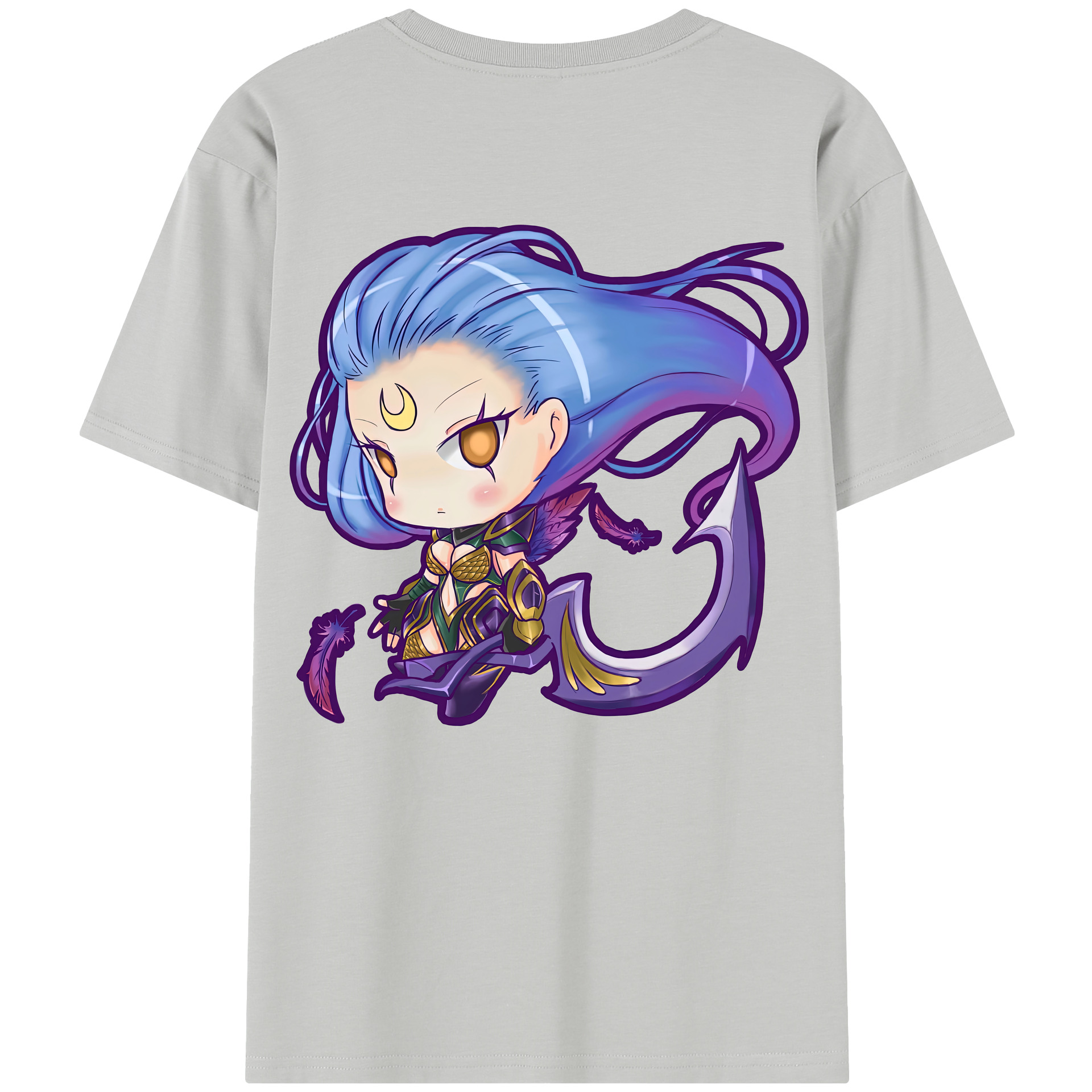 リーグ・オブ・レジェンド League of Legends LOL レディース半袖Tシャツ(バックプリント)