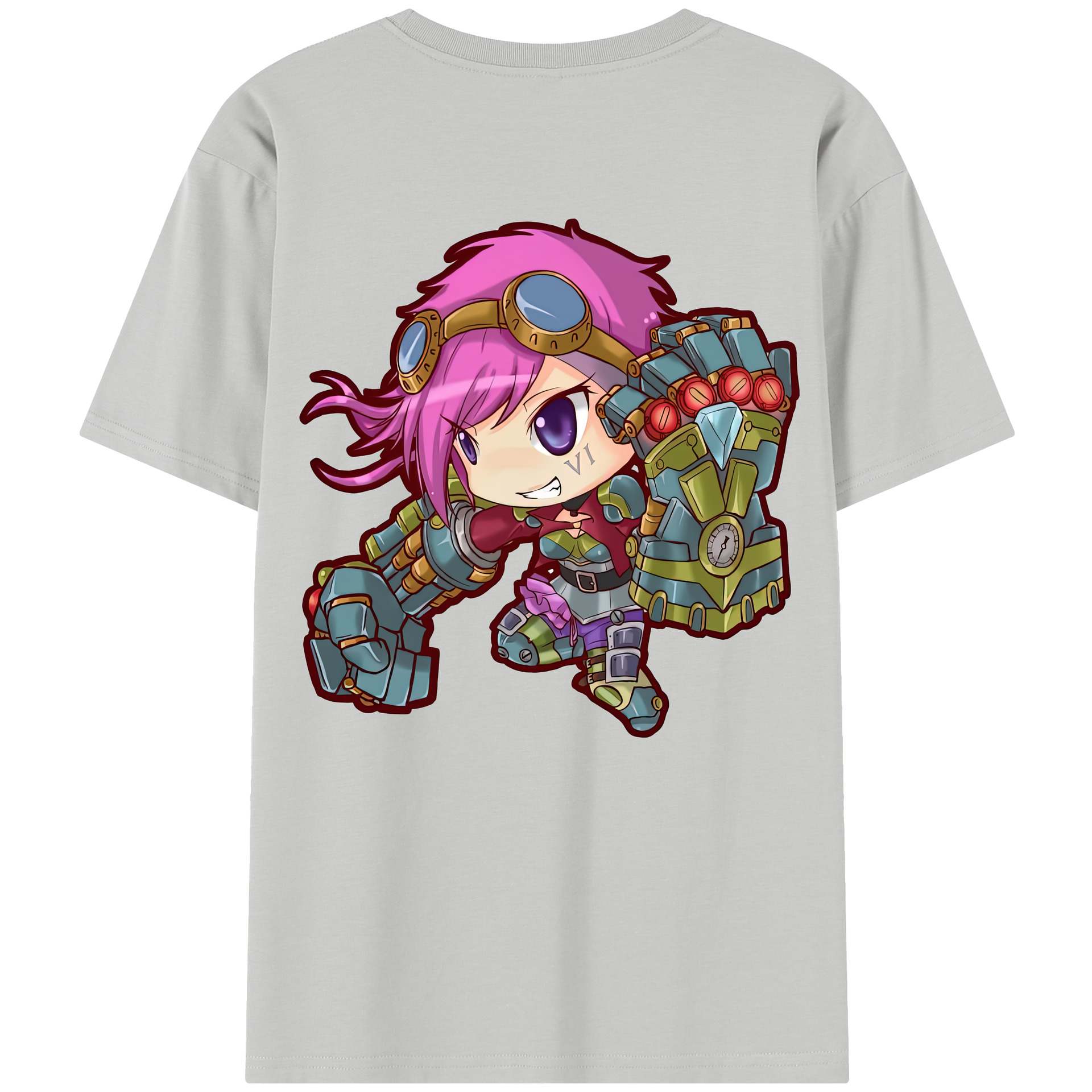 リーグ・オブ・レジェンド League of Legends LOL レディース半袖Tシャツ(バックプリント)