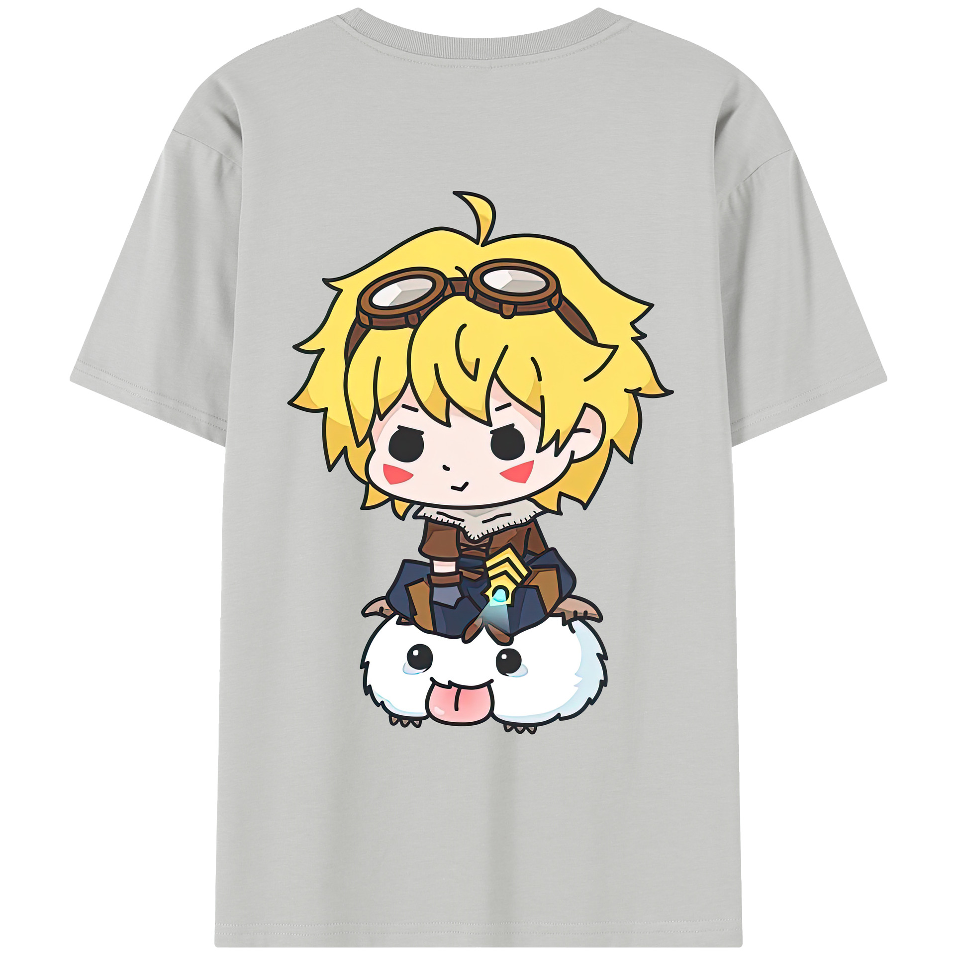 リーグ・オブ・レジェンド League of Legends LOL レディース半袖Tシャツ(バックプリント)