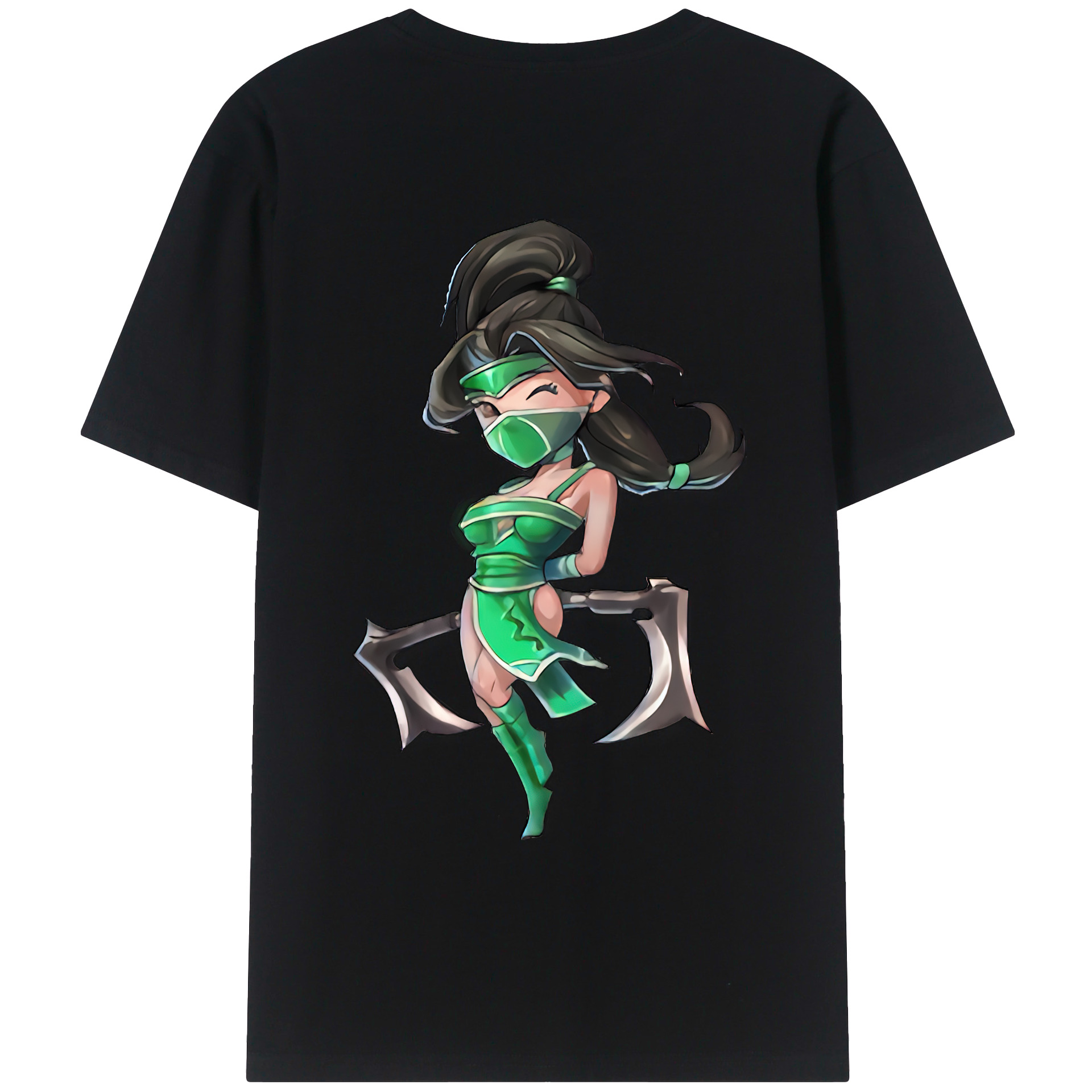 （画像用） リーグ・オブ・レジェンド League of Legends LOL レディース半袖Tシャツ(バックプリント)