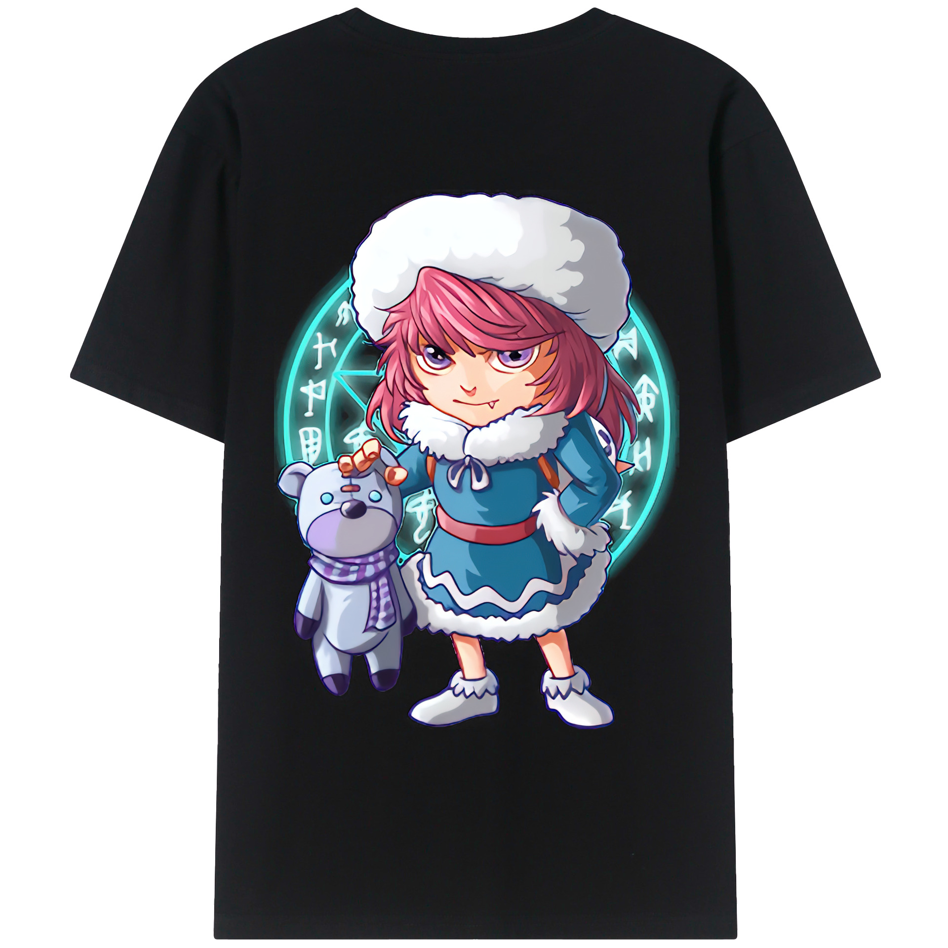 リーグ・オブ・レジェンド League of Legends LOL レディース半袖Tシャツ(バックプリント)