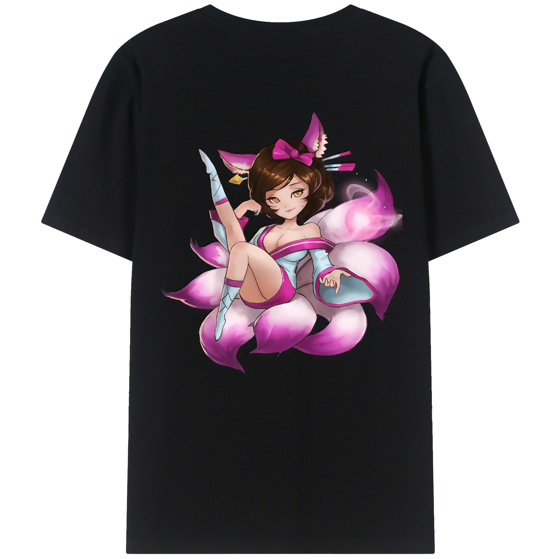 リーグ・オブ・レジェンド League of Legends LOL レディース半袖Tシャツ(バックプリント)