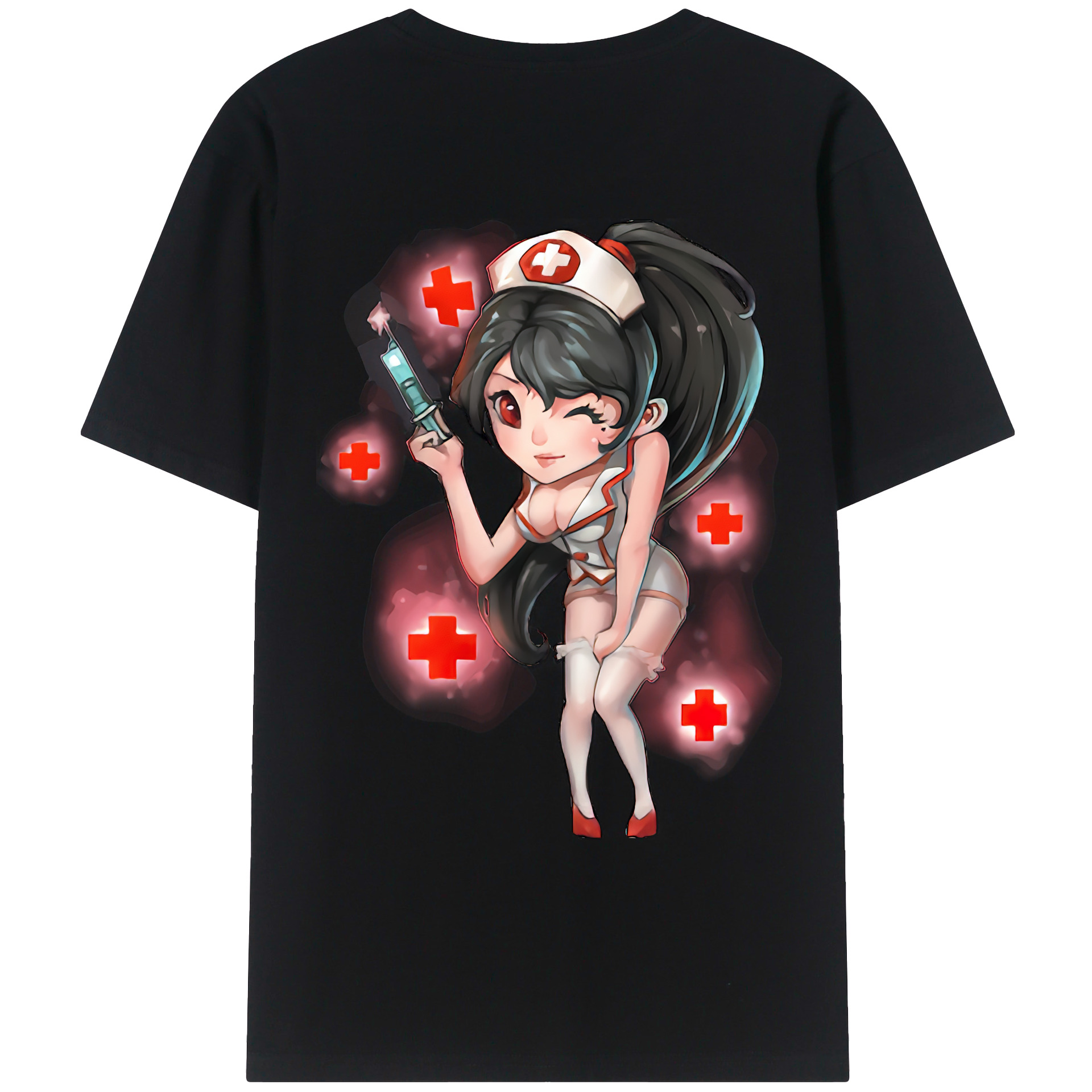 リーグ・オブ・レジェンド League of Legends LOL レディース半袖Tシャツ(バックプリント)