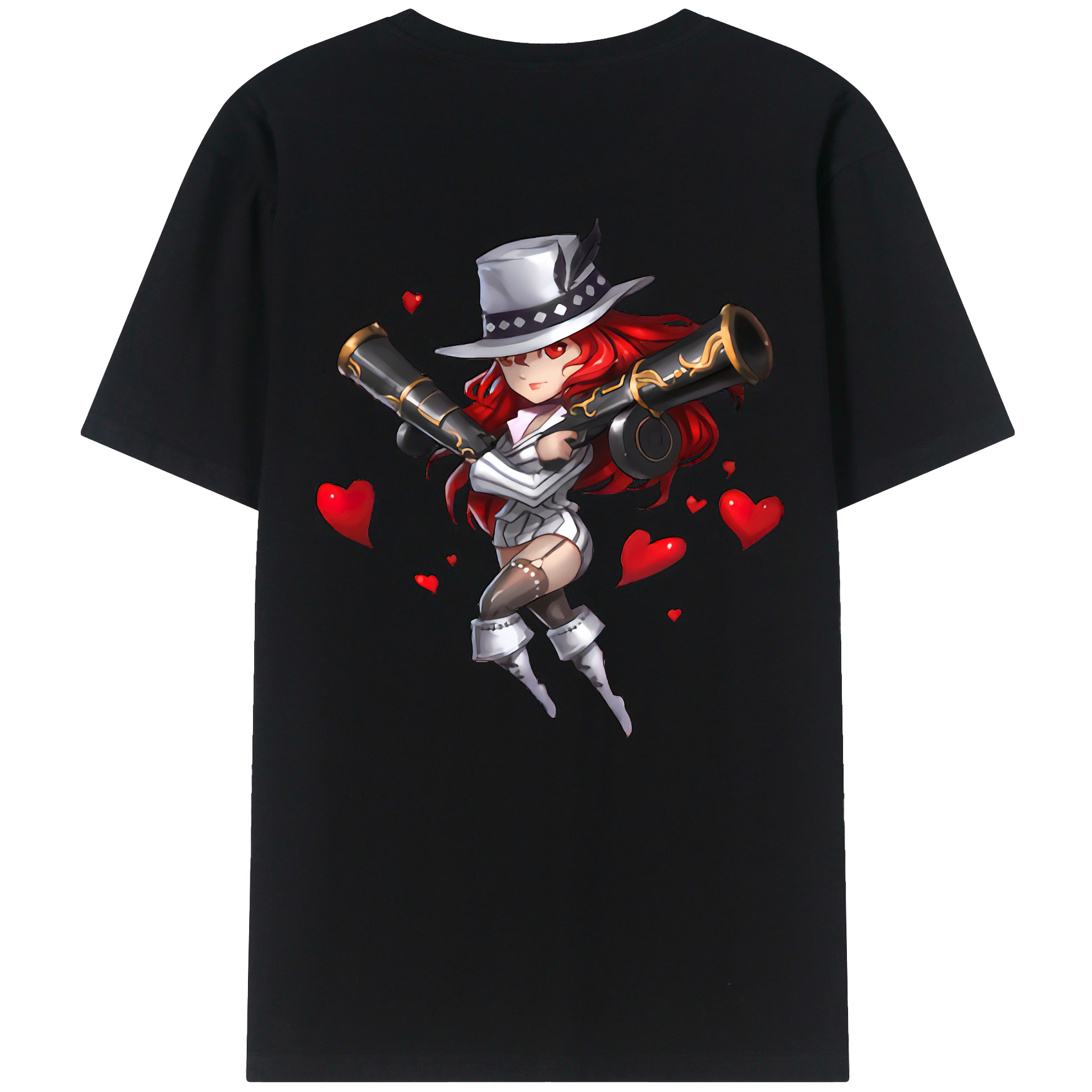 リーグ・オブ・レジェンド League of Legends LOL レディース半袖Tシャツ(バックプリント)
