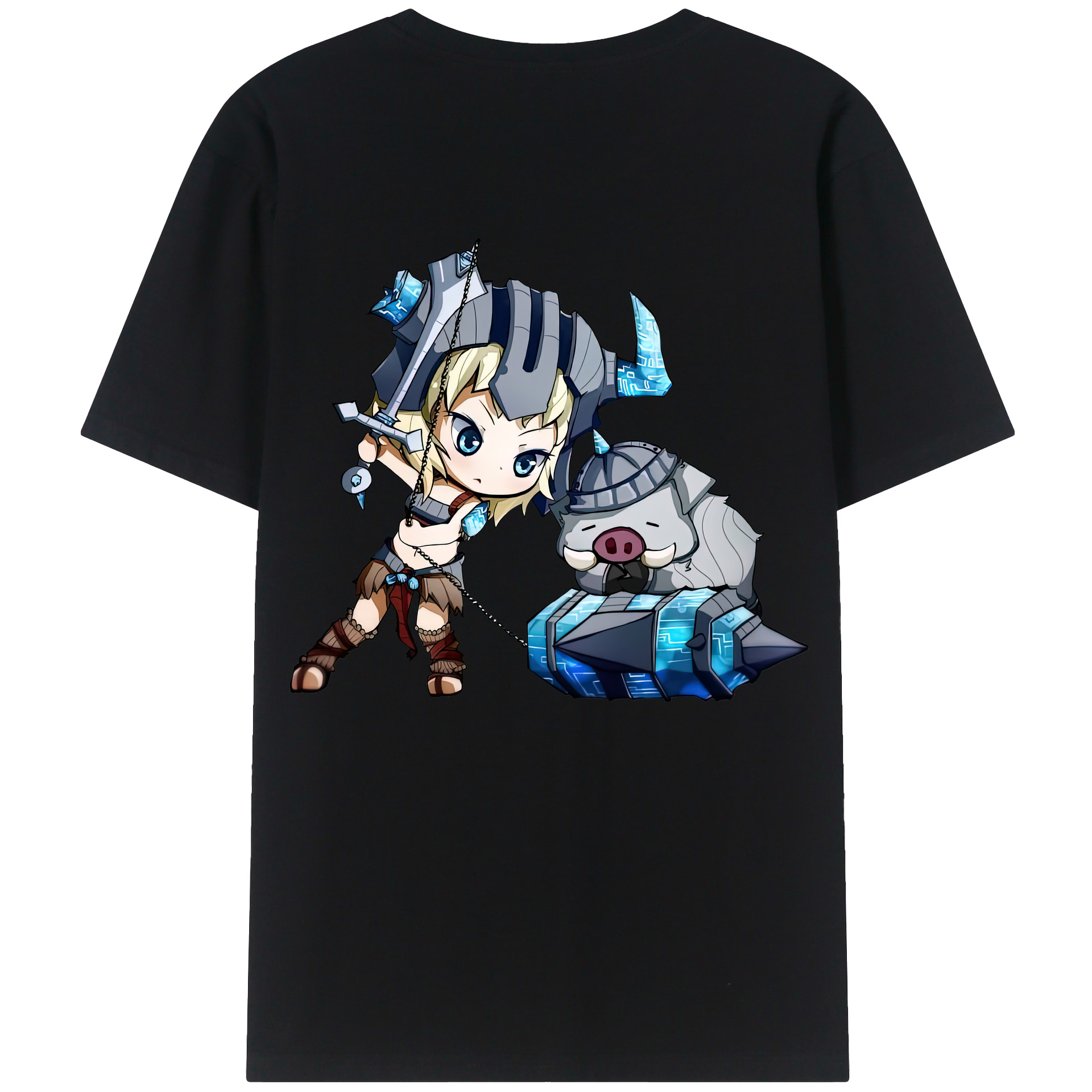 リーグ・オブ・レジェンド League of Legends LOL レディース半袖Tシャツ(バックプリント)
