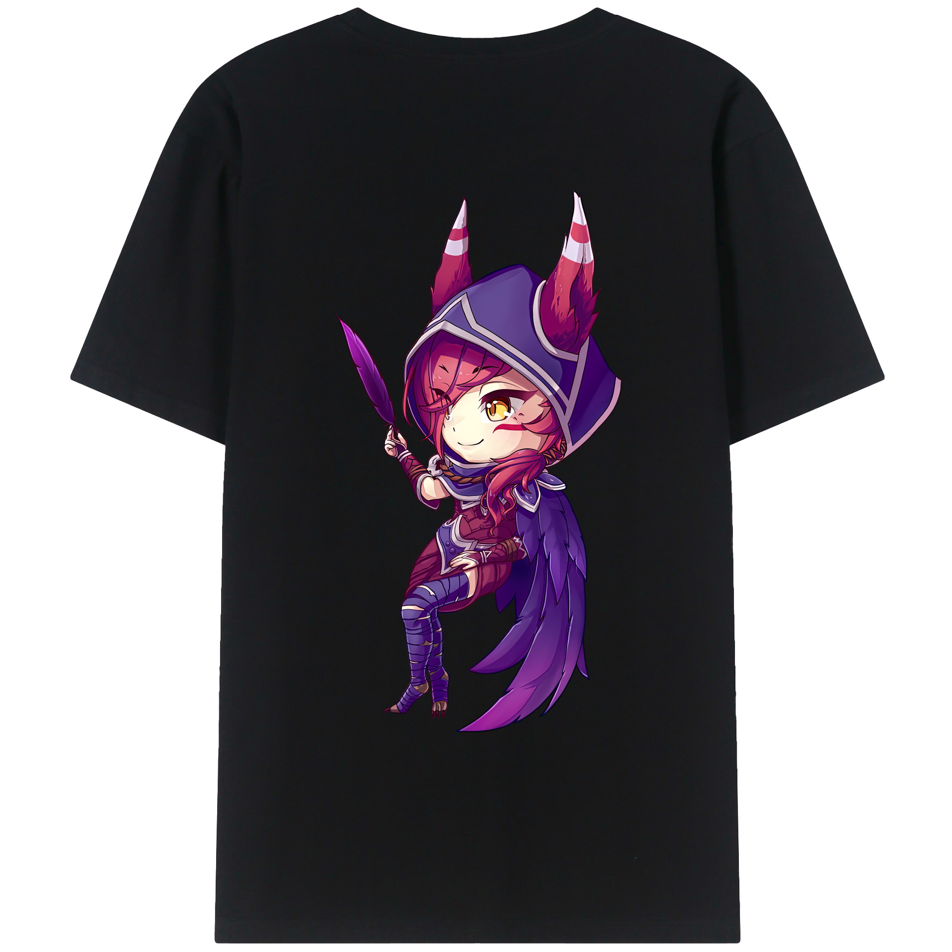 リーグ・オブ・レジェンド League of Legends LOL レディース半袖Tシャツ(バックプリント)