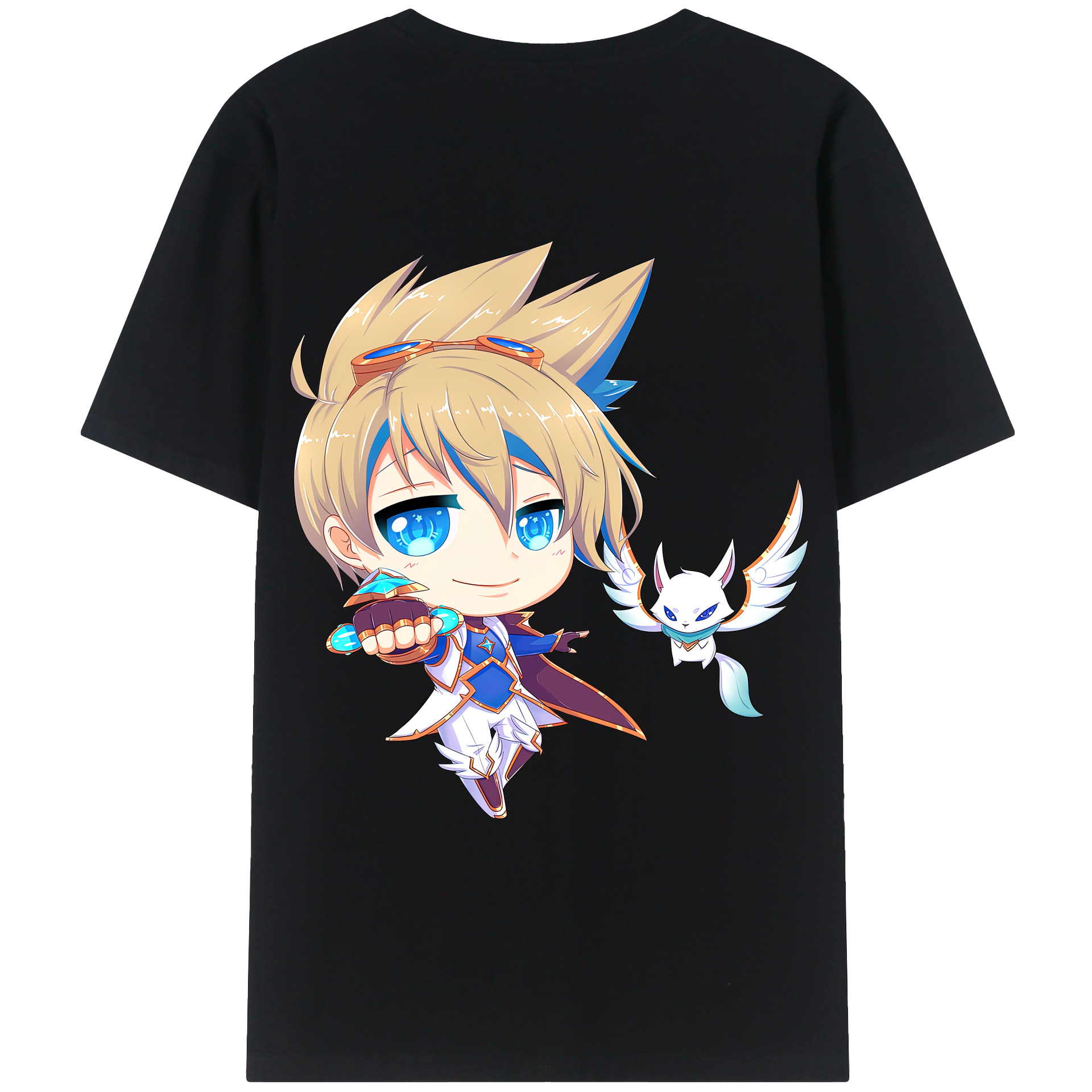リーグ・オブ・レジェンド League of Legends LOL レディース半袖Tシャツ(バックプリント)