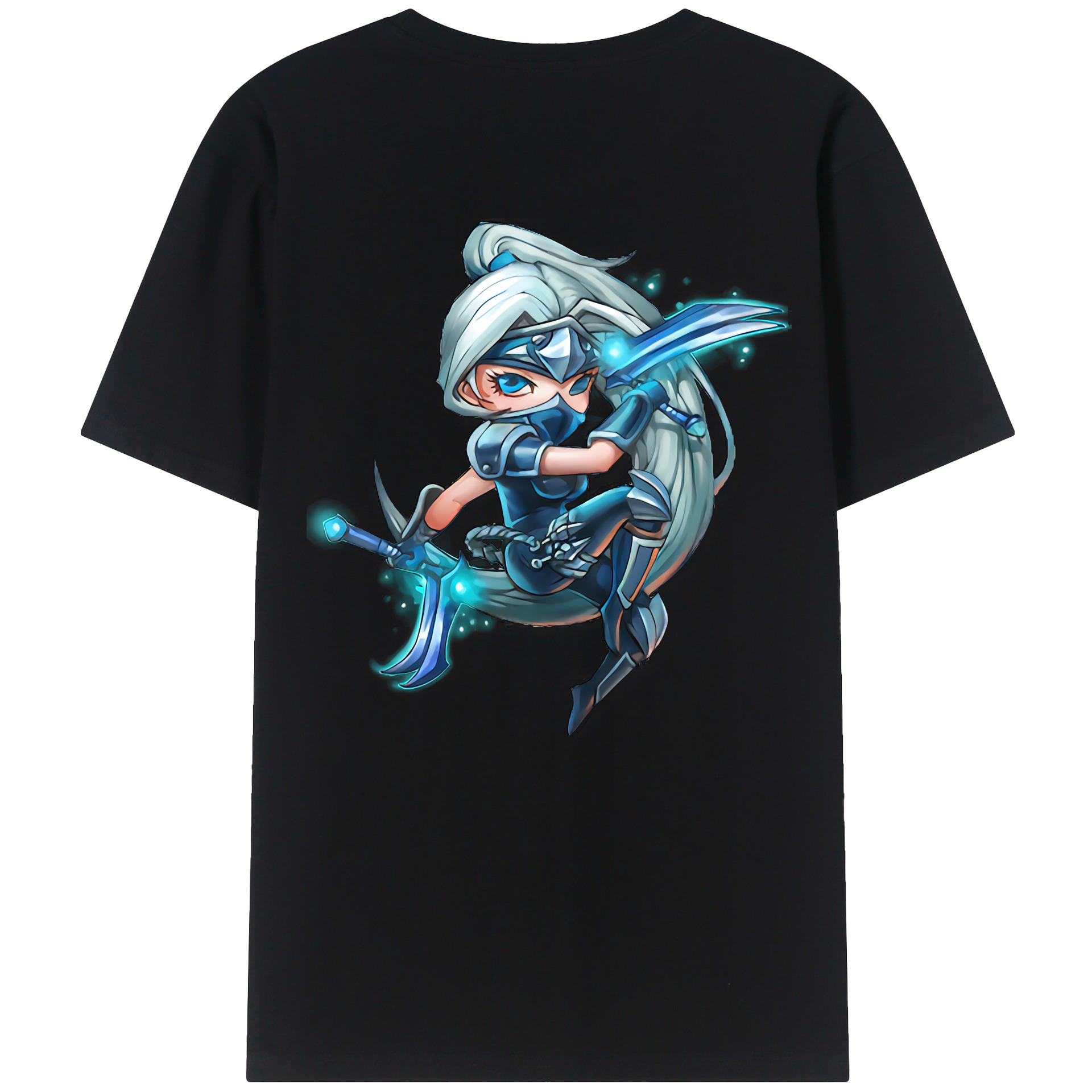 リーグ・オブ・レジェンド League of Legends LOL レディース半袖Tシャツ(バックプリント)