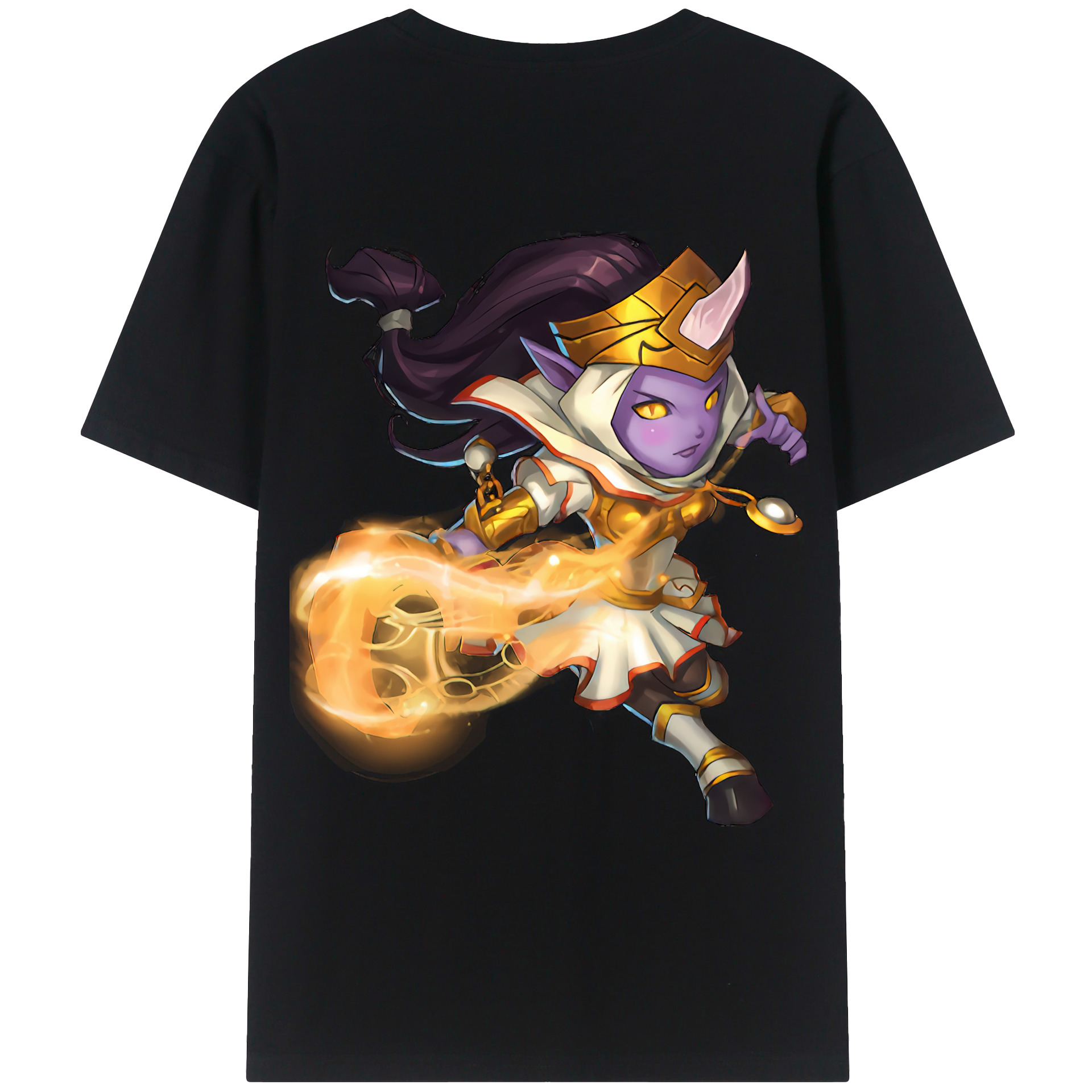 リーグ・オブ・レジェンド League of Legends LOL レディース半袖Tシャツ(バックプリント)