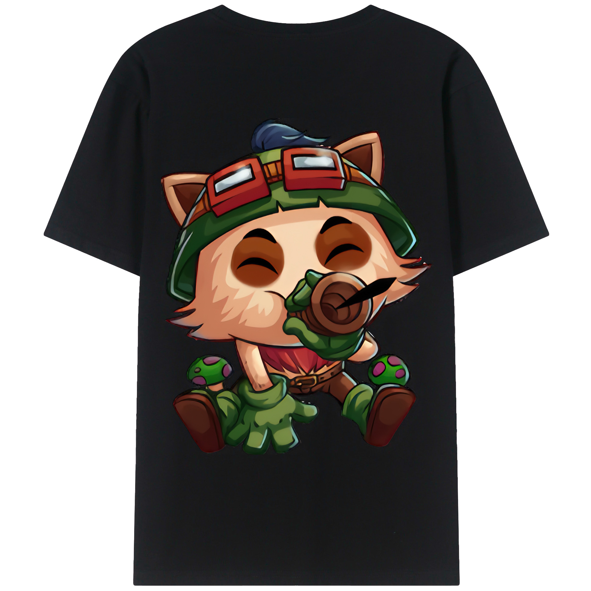 （画像用） リーグ・オブ・レジェンド League of Legends LOL レディース半袖Tシャツ(バックプリント)