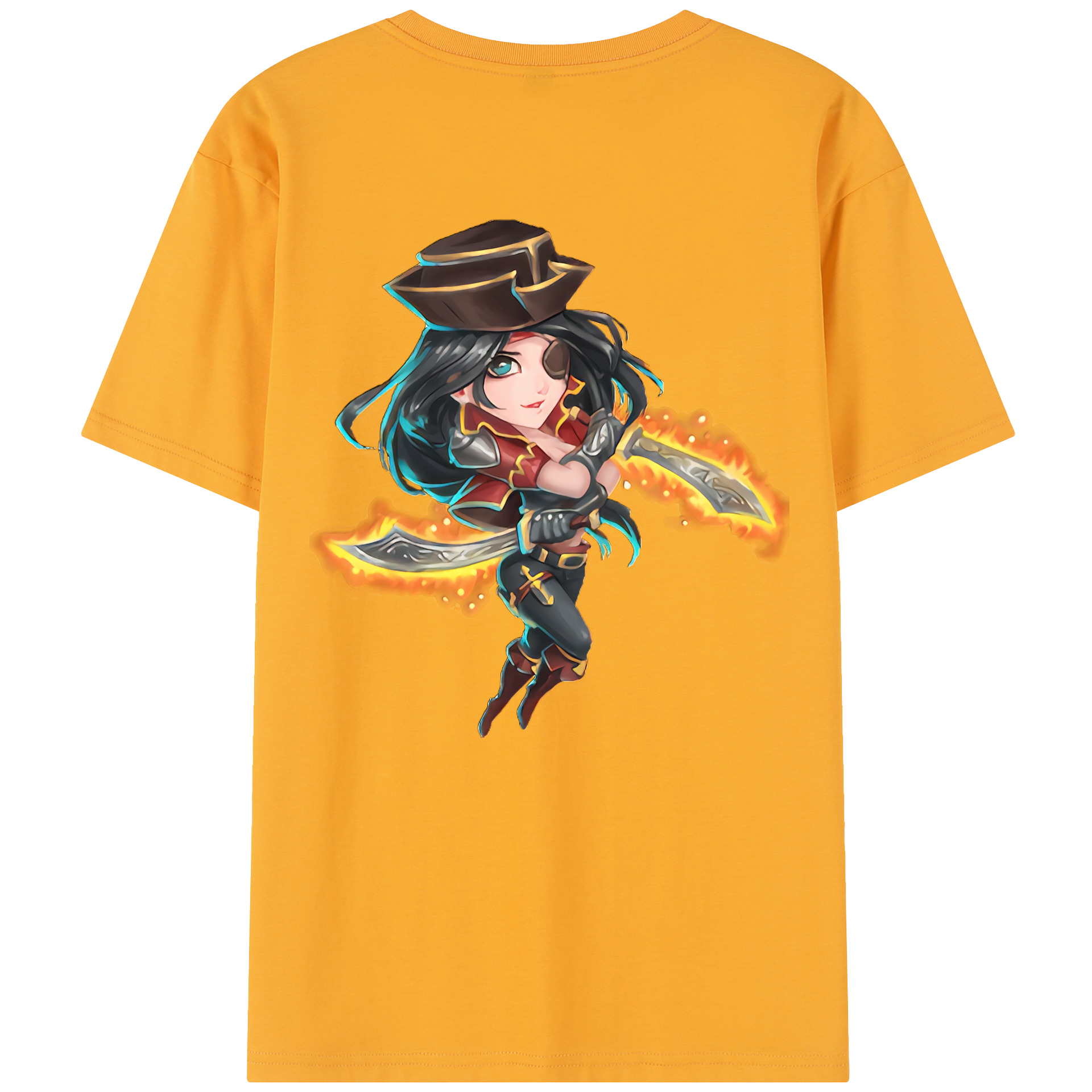リーグ・オブ・レジェンド League of Legends LOL レディース半袖Tシャツ(バックプリント)