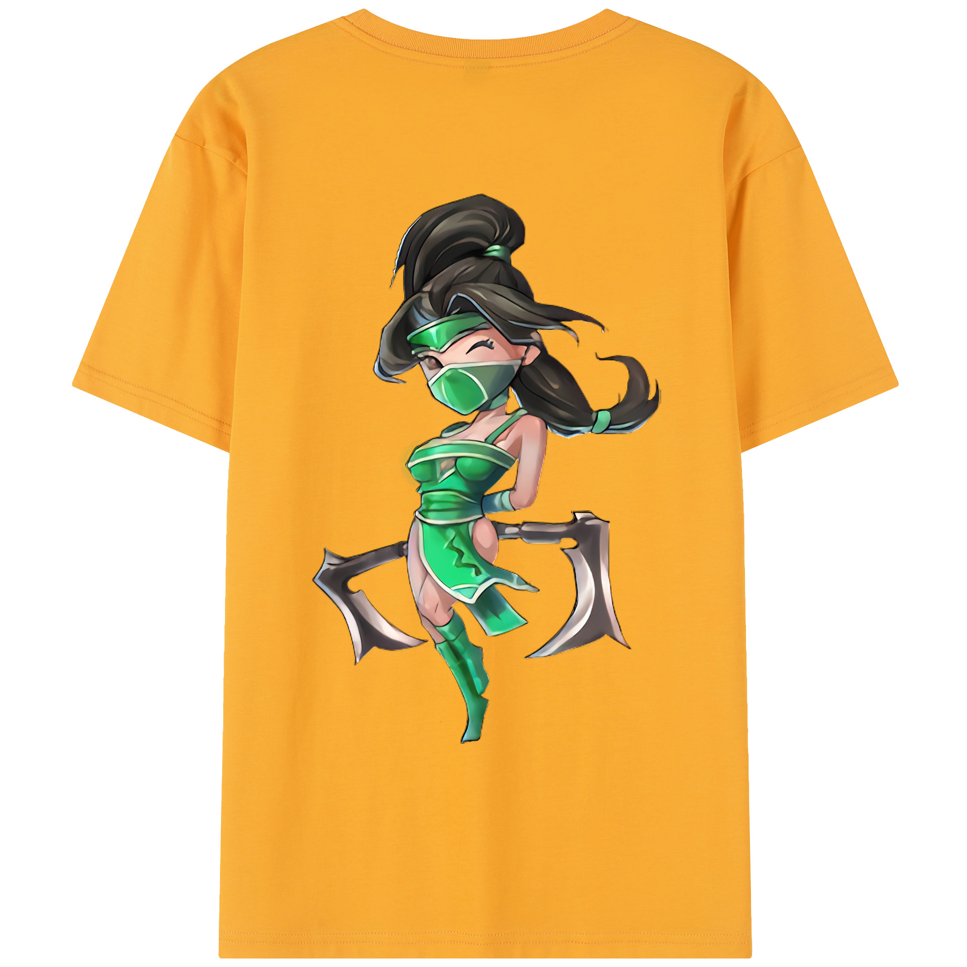 （画像用） リーグ・オブ・レジェンド League of Legends LOL レディース半袖Tシャツ(バックプリント)