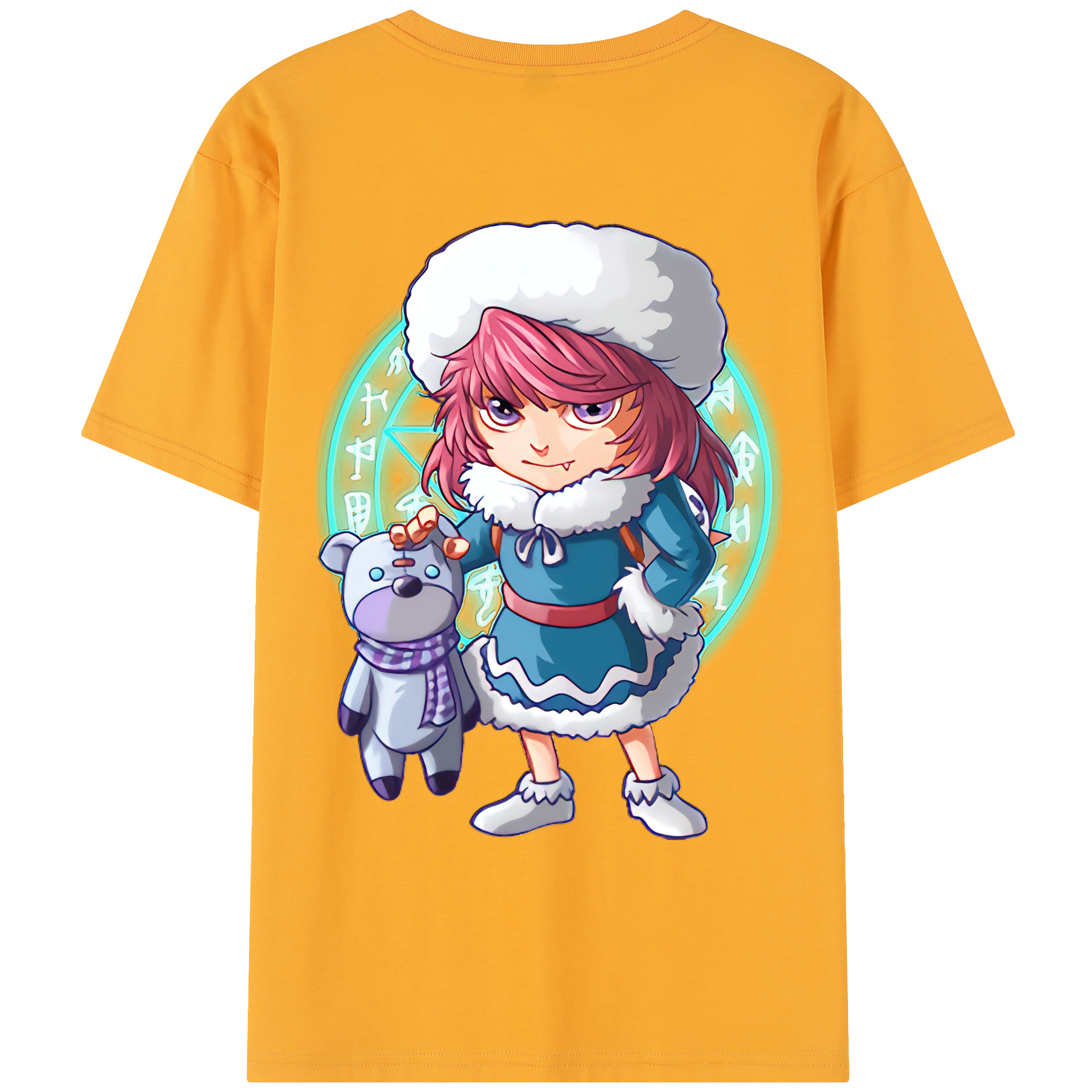 リーグ・オブ・レジェンド League of Legends LOL レディース半袖Tシャツ(バックプリント)