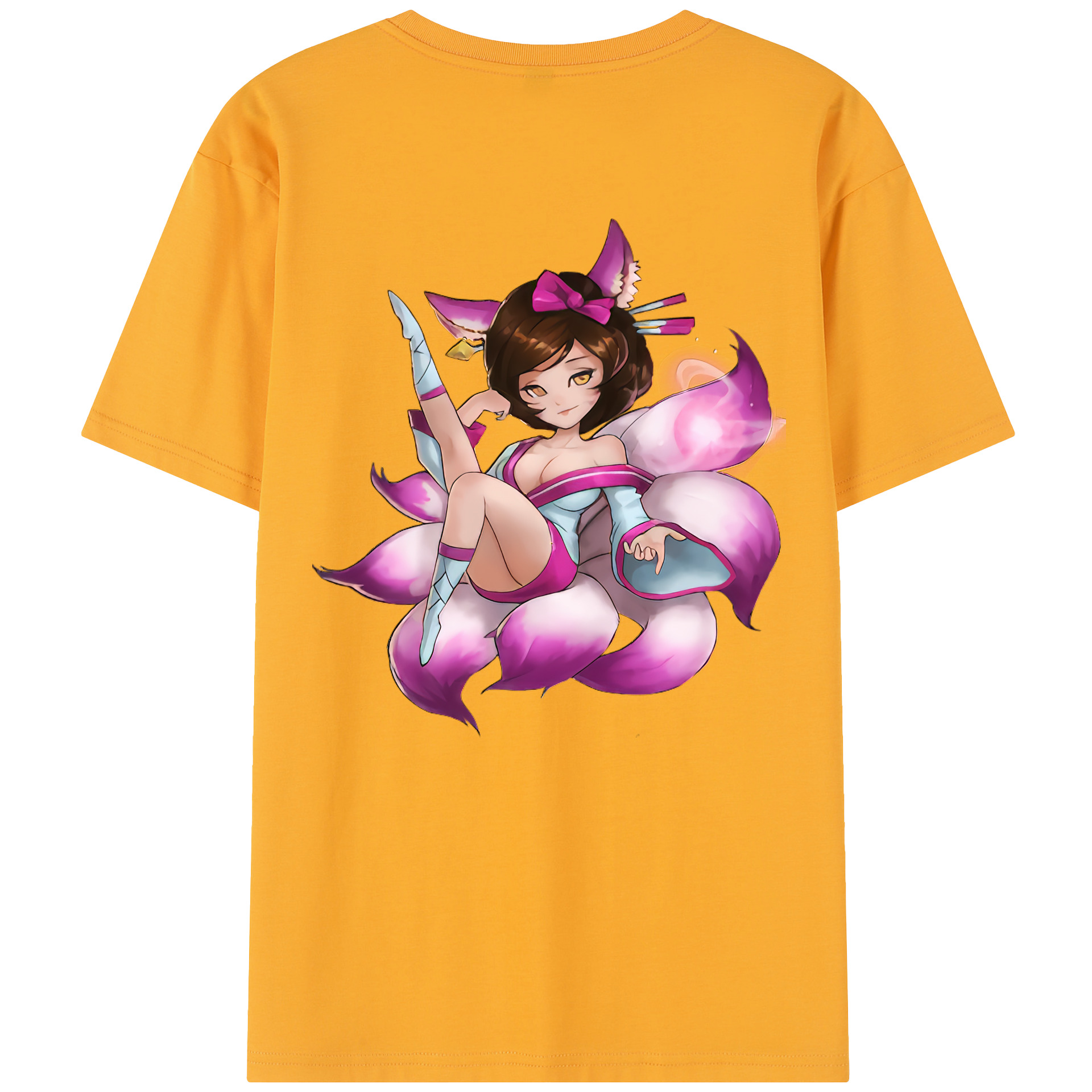 リーグ・オブ・レジェンド League of Legends LOL レディース半袖Tシャツ(バックプリント)