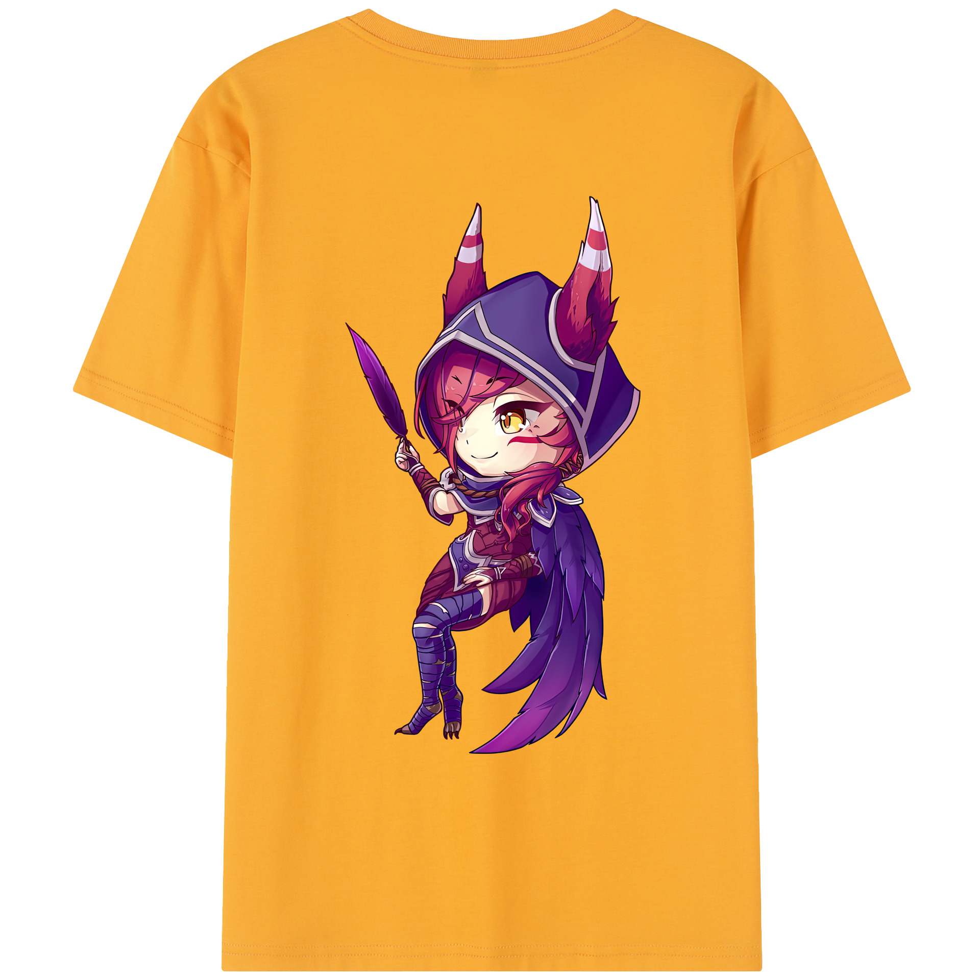 リーグ・オブ・レジェンド League of Legends LOL レディース半袖Tシャツ(バックプリント)