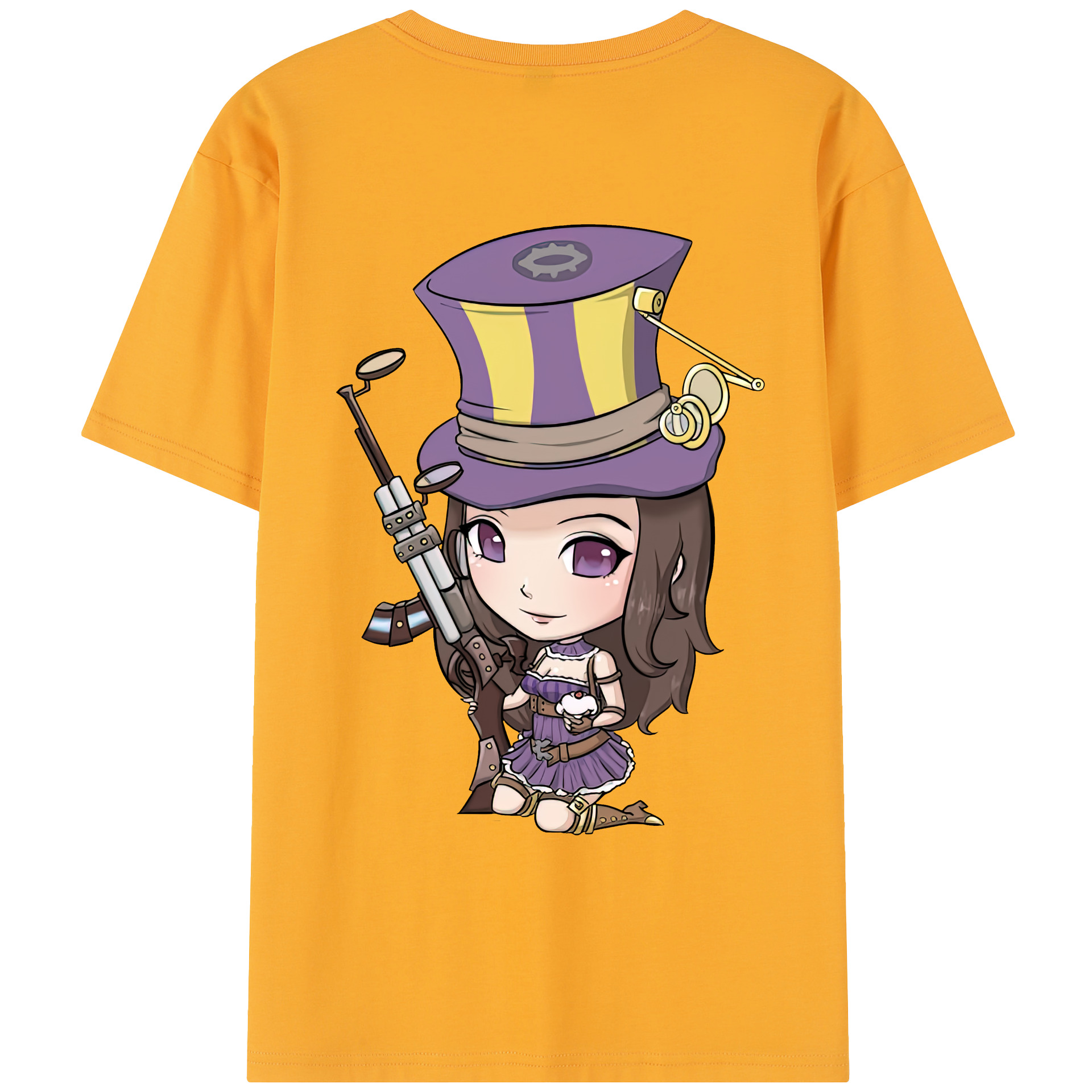 リーグ・オブ・レジェンド League of Legends LOL レディース半袖Tシャツ(バックプリント)