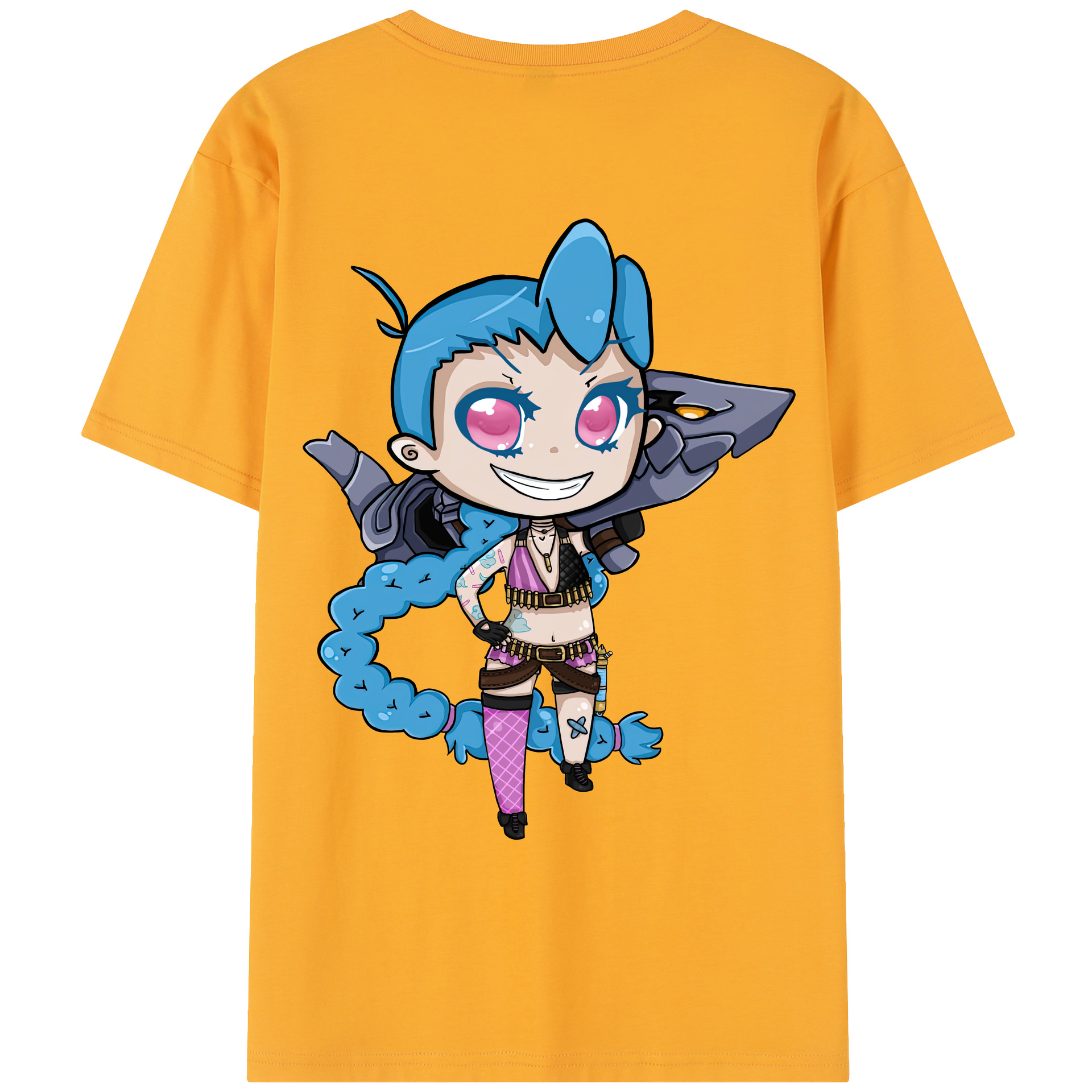 リーグ・オブ・レジェンド League of Legends LOL レディース半袖Tシャツ(バックプリント)