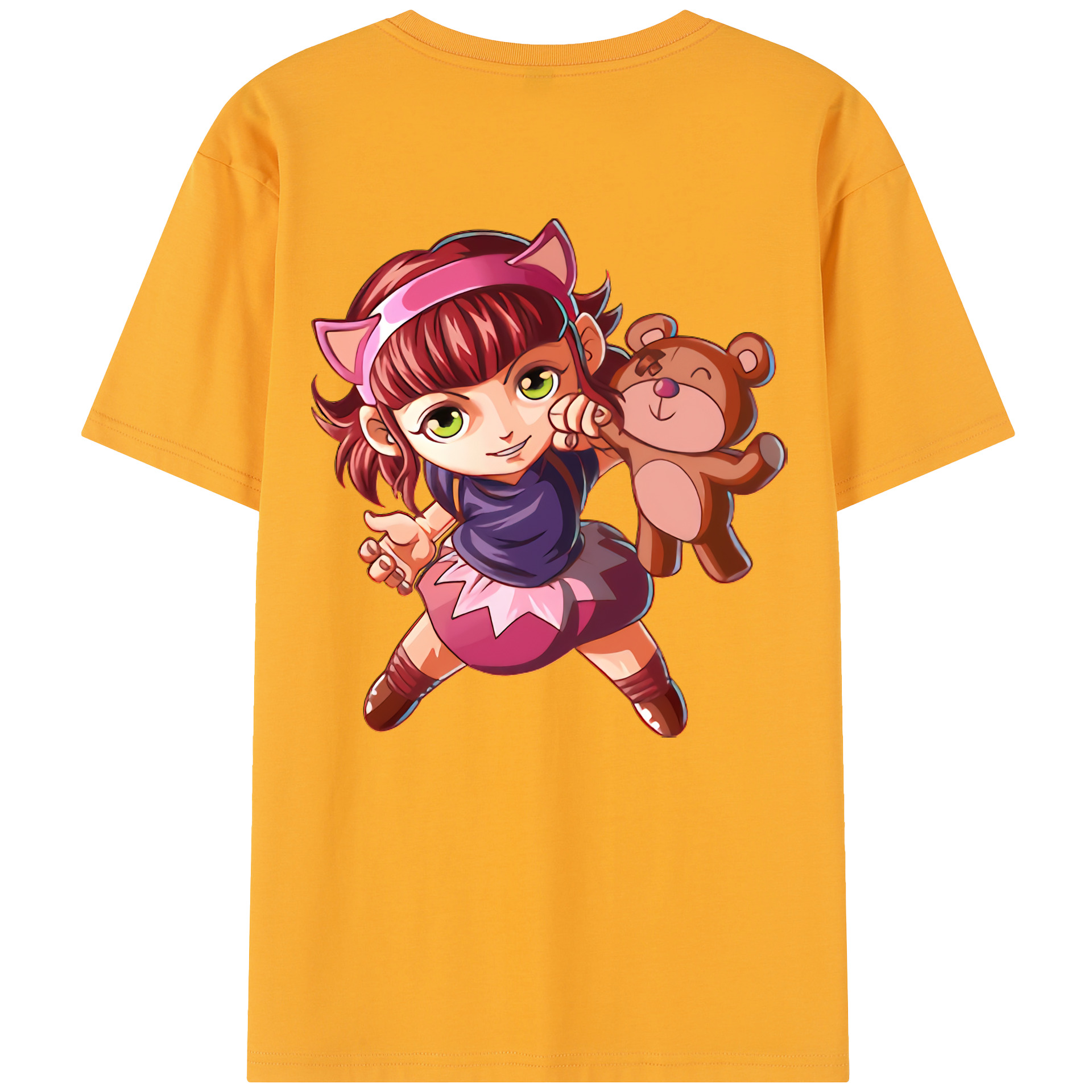 リーグ・オブ・レジェンド League of Legends LOL レディース半袖Tシャツ(バックプリント)
