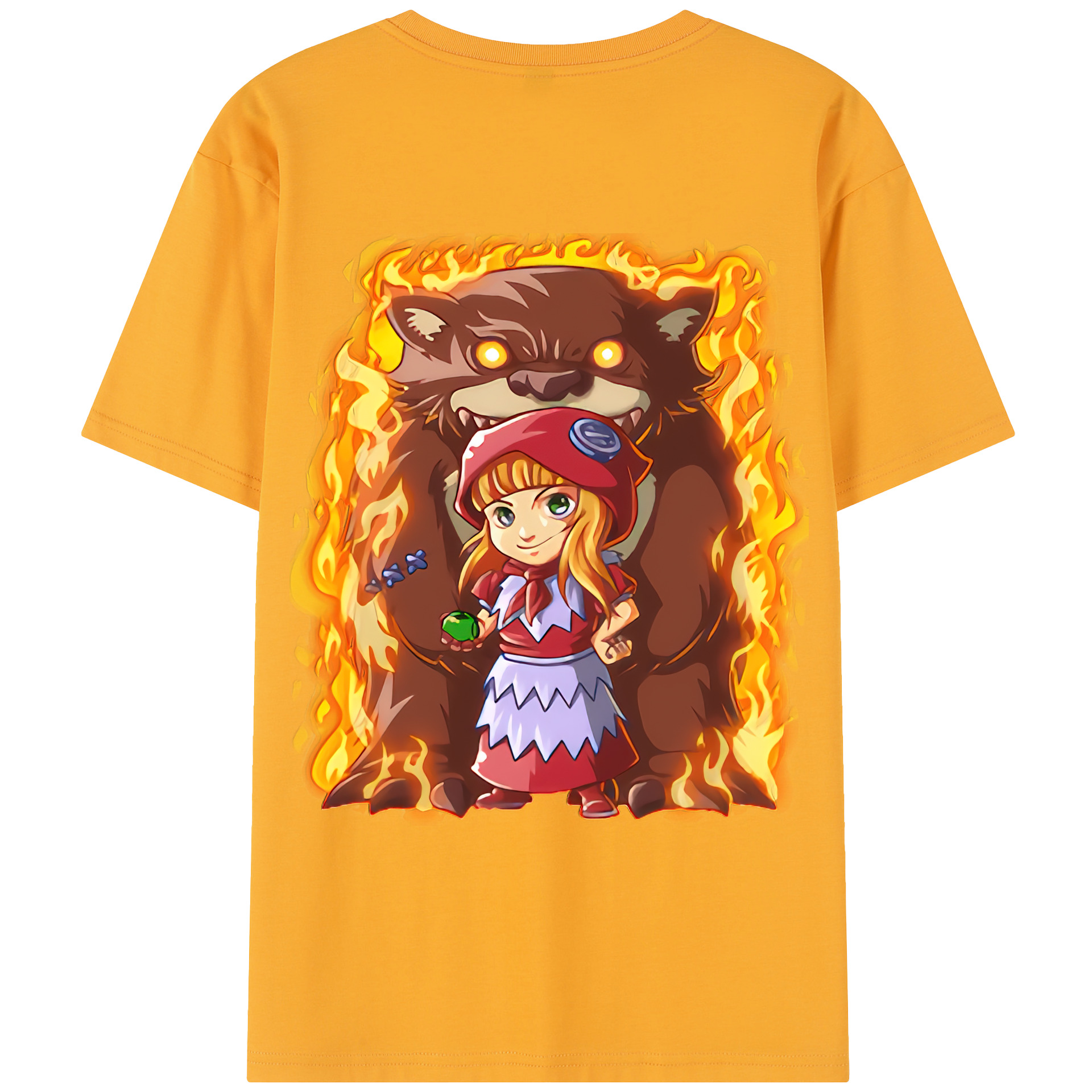 リーグ・オブ・レジェンド League of Legends LOL レディース半袖Tシャツ(バックプリント)