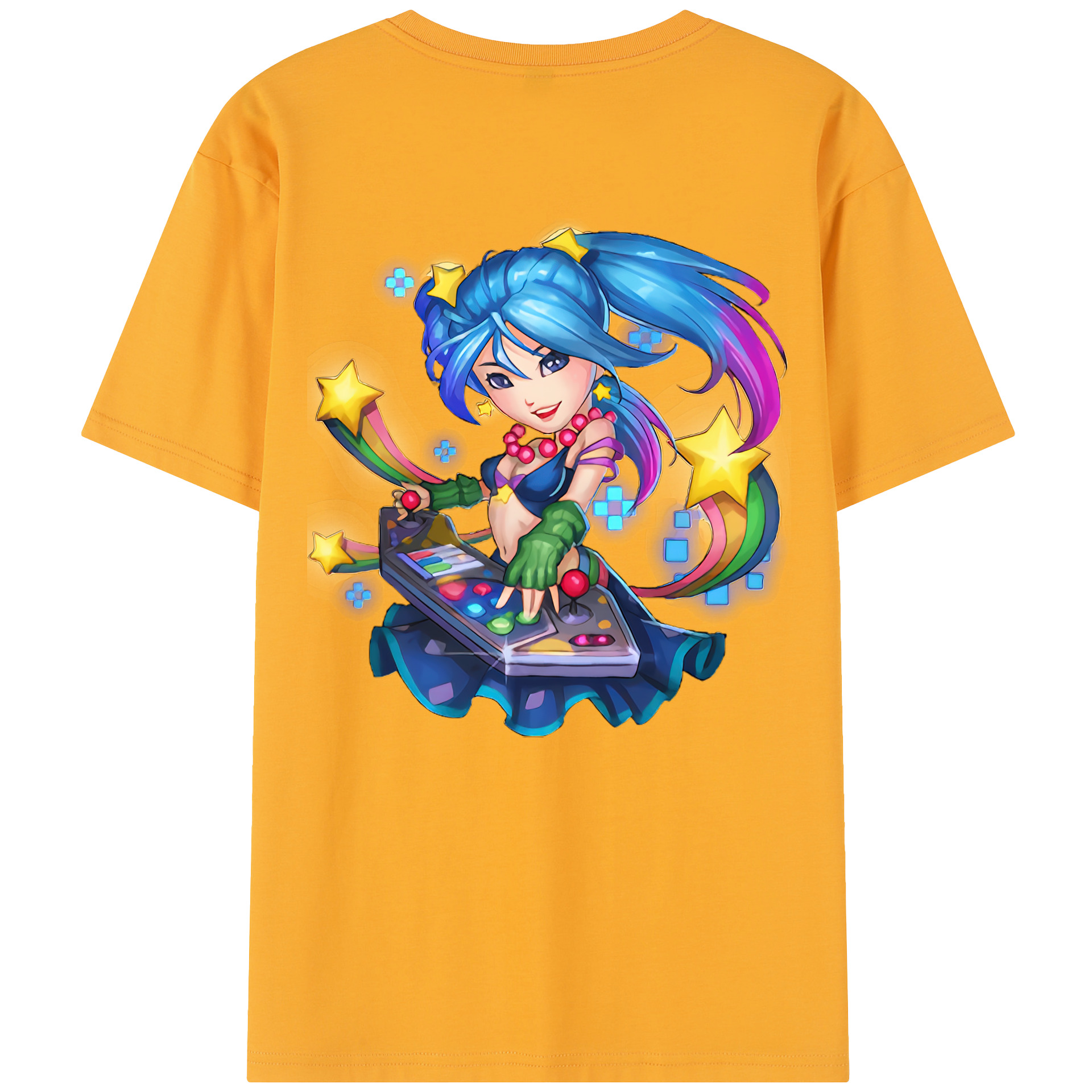 リーグ・オブ・レジェンド League of Legends LOL レディース半袖Tシャツ(バックプリント)