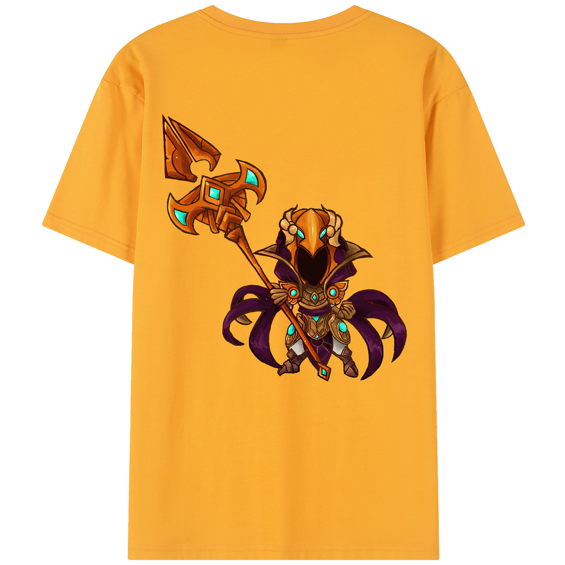 リーグ・オブ・レジェンド League of Legends LOL レディース半袖Tシャツ(バックプリント)