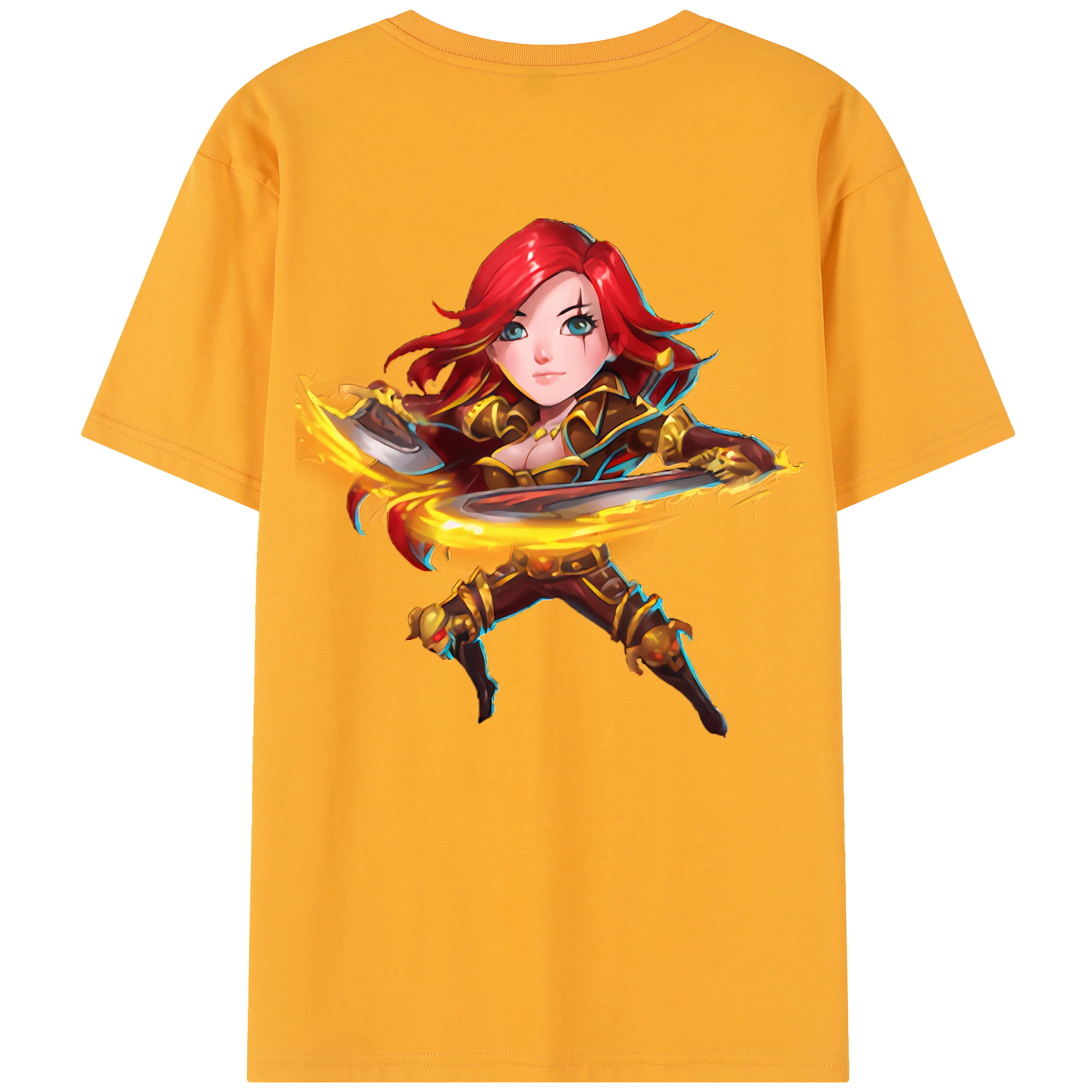 リーグ・オブ・レジェンド League of Legends LOL レディース半袖Tシャツ(バックプリント)