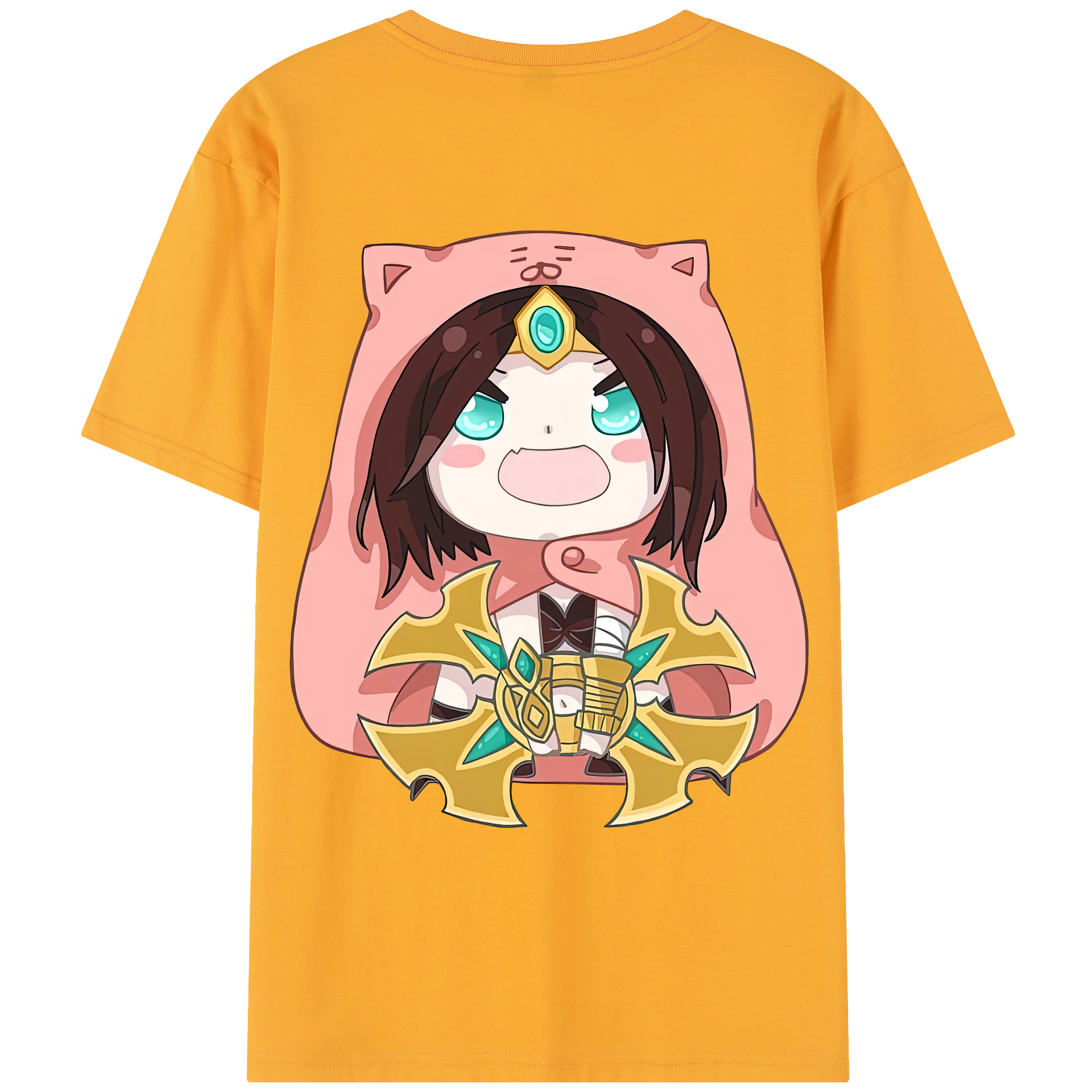 リーグ・オブ・レジェンド League of Legends LOL レディース半袖Tシャツ(バックプリント)