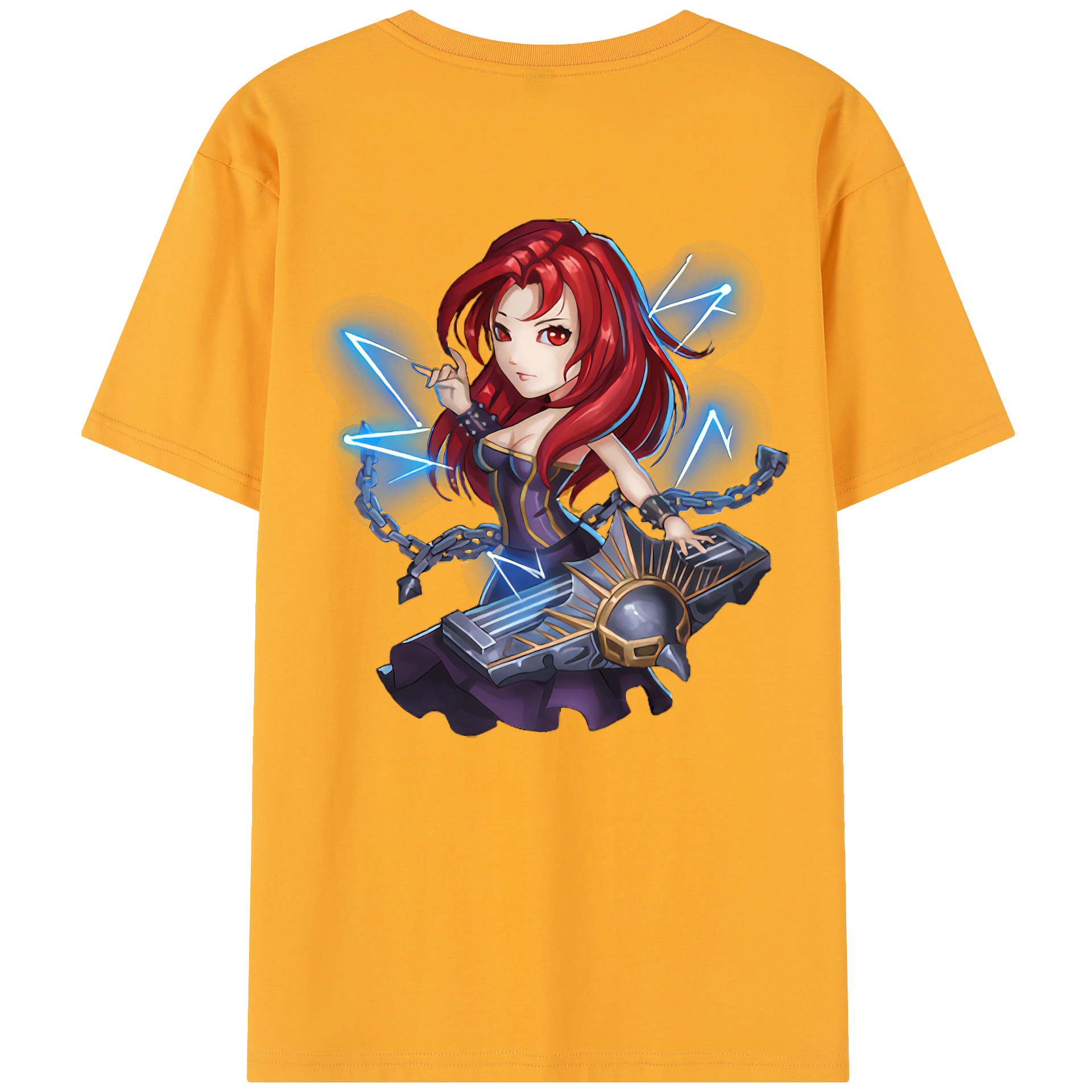 リーグ・オブ・レジェンド League of Legends LOL レディース半袖Tシャツ(バックプリント)
