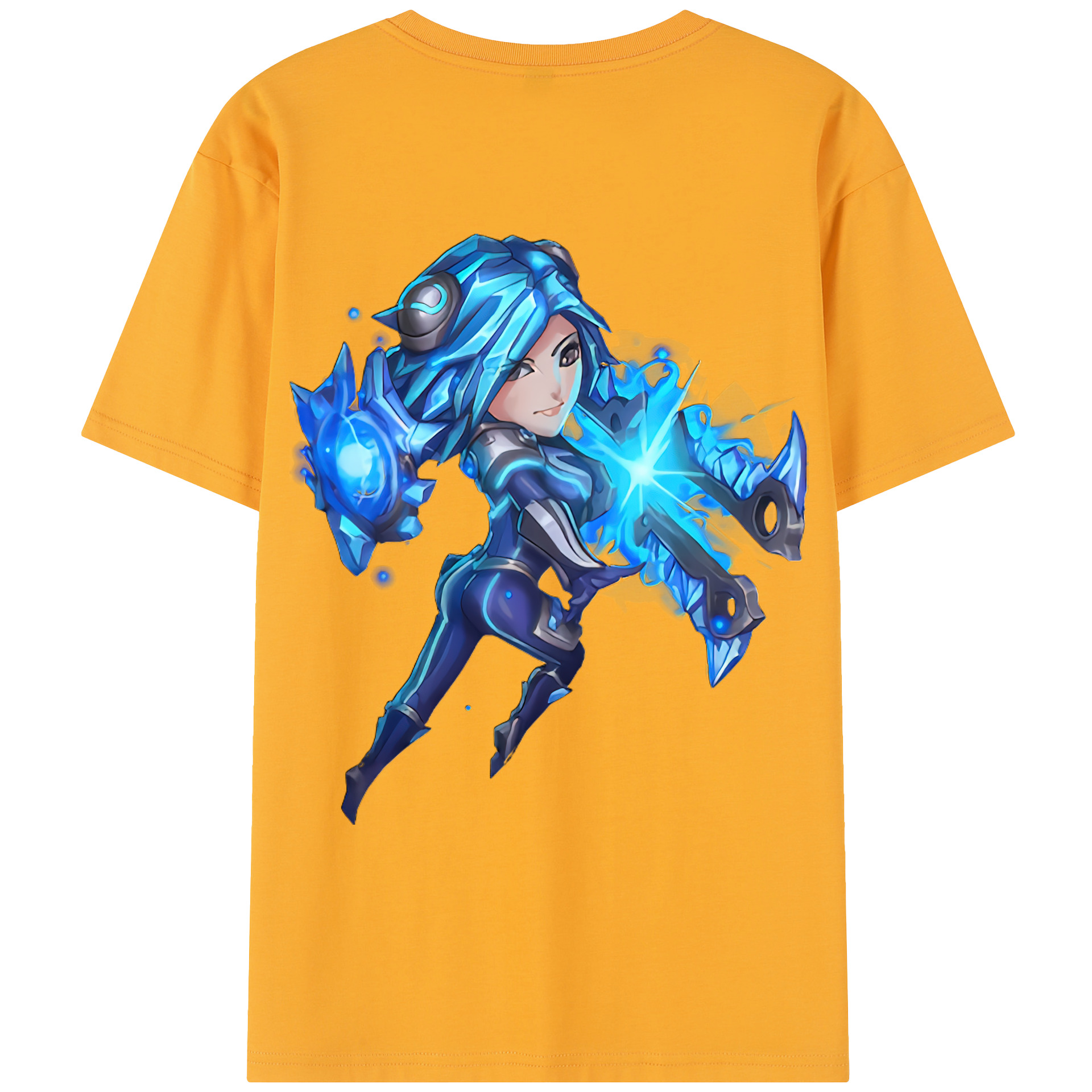 リーグ・オブ・レジェンド League of Legends LOL レディース半袖Tシャツ(バックプリント)