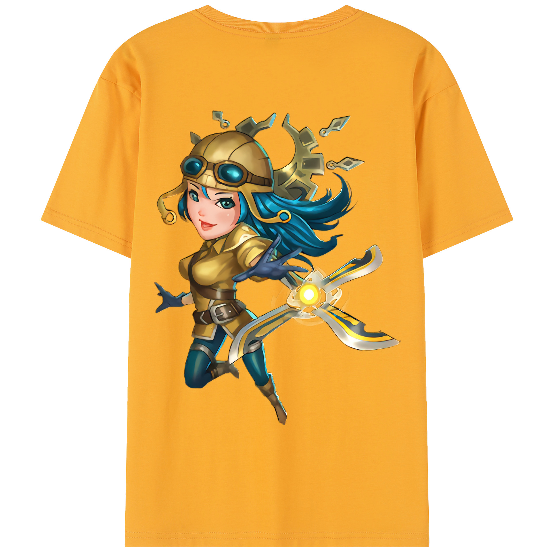 リーグ・オブ・レジェンド League of Legends LOL レディース半袖Tシャツ(バックプリント)
