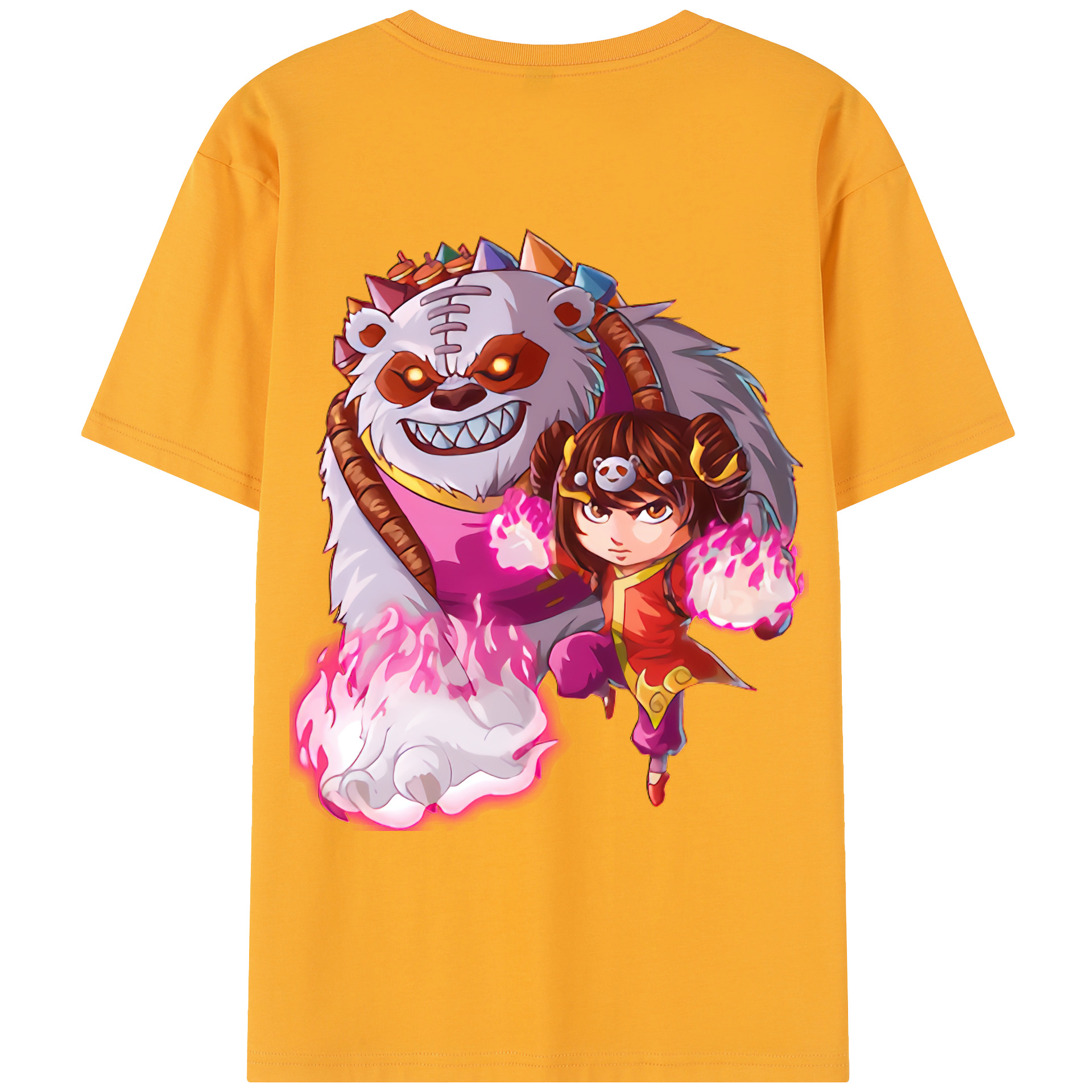 リーグ・オブ・レジェンド League of Legends LOL レディース半袖Tシャツ(バックプリント)