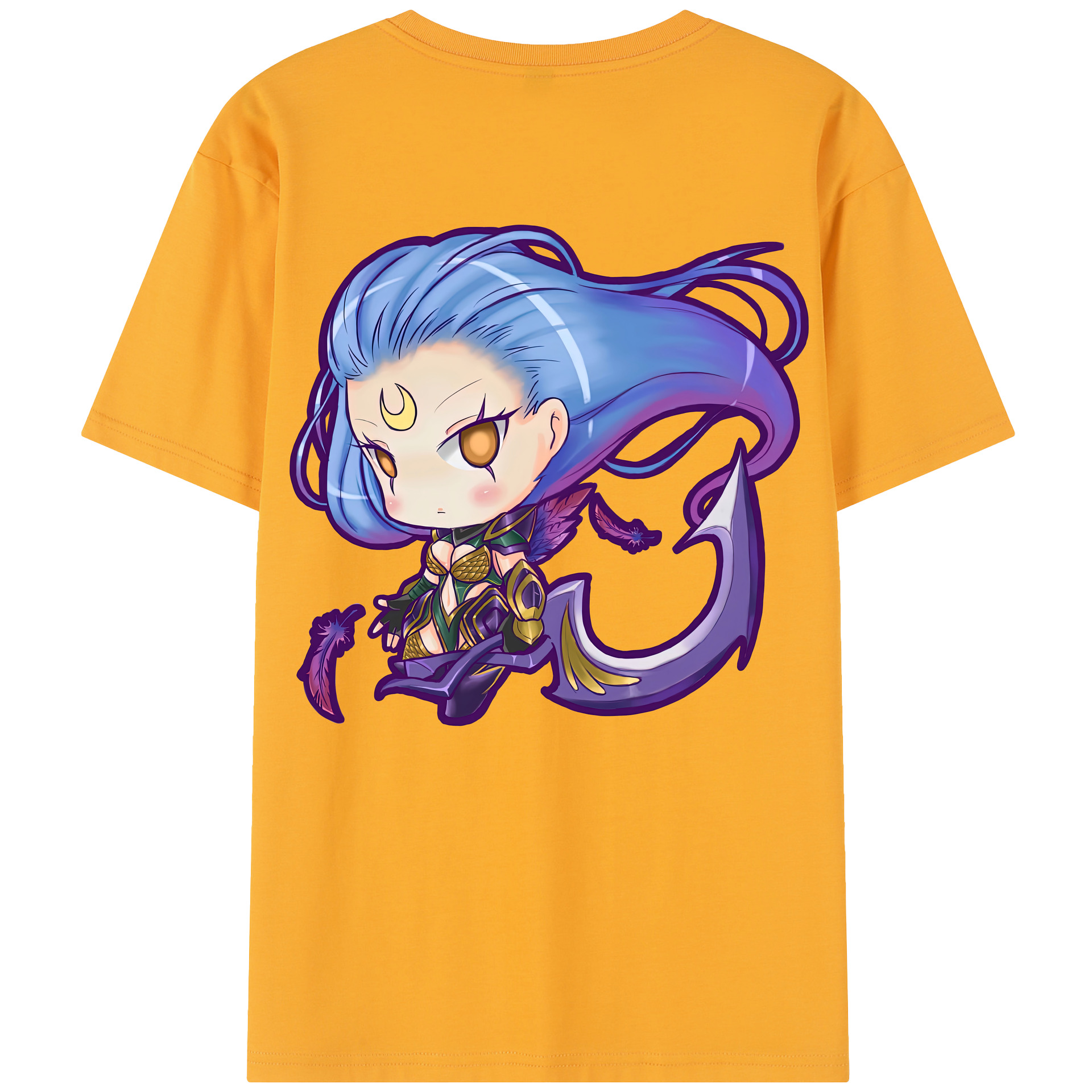 リーグ・オブ・レジェンド League of Legends LOL レディース半袖Tシャツ(バックプリント)