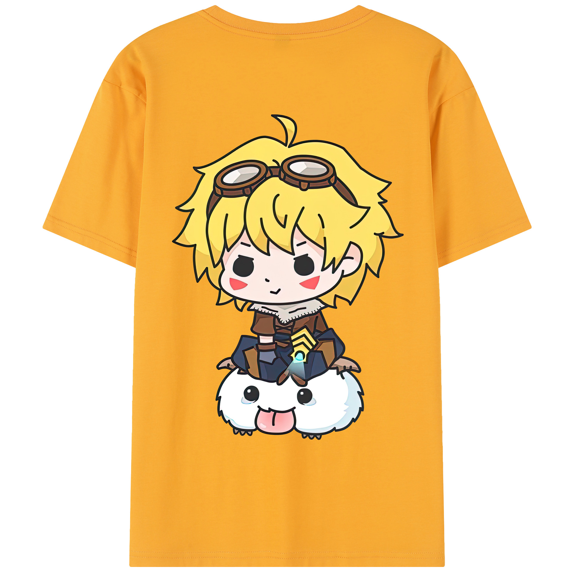 リーグ・オブ・レジェンド League of Legends LOL レディース半袖Tシャツ(バックプリント)